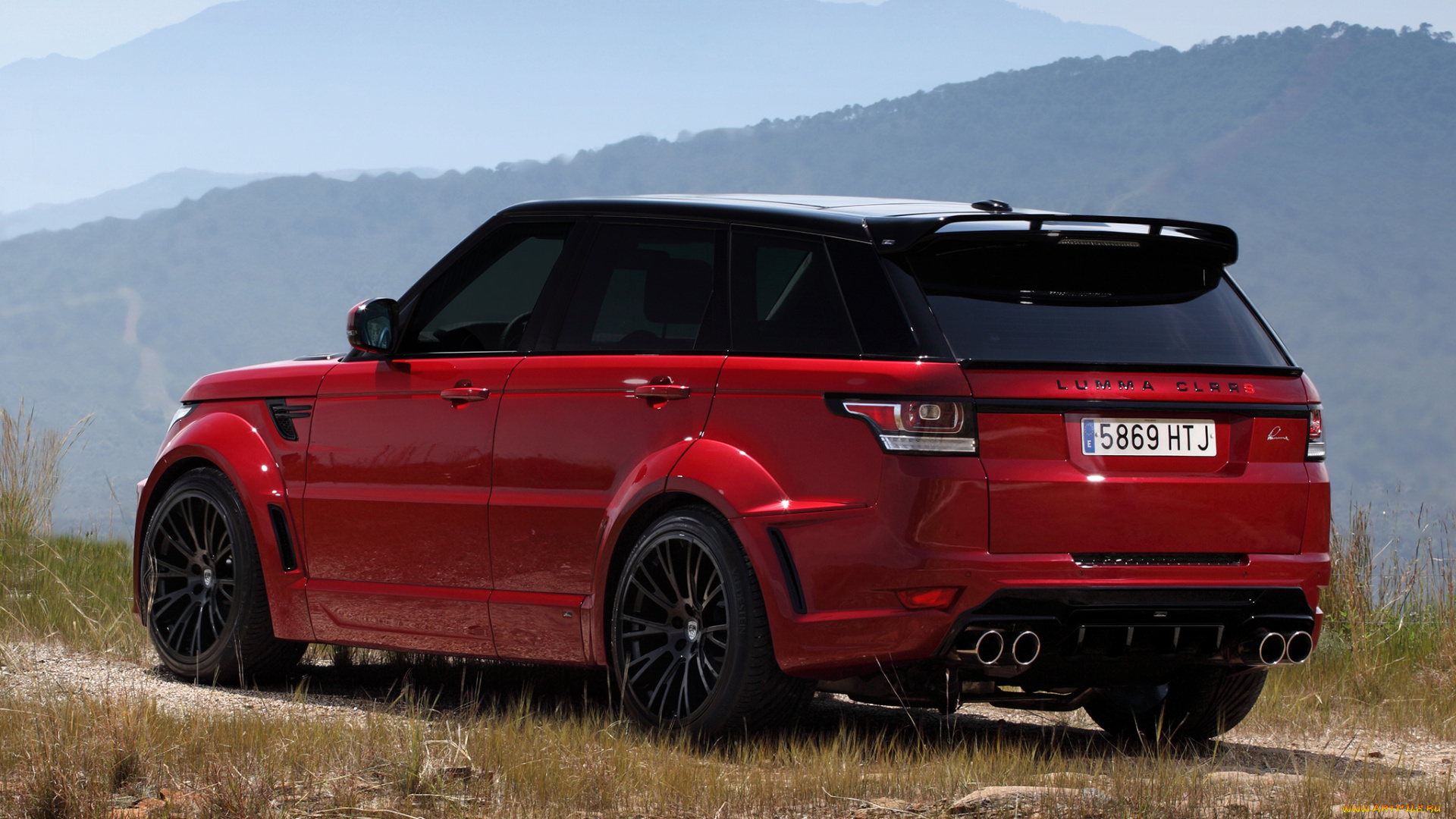 автомобили, range, rover, красный, clr, rs, lumma, design