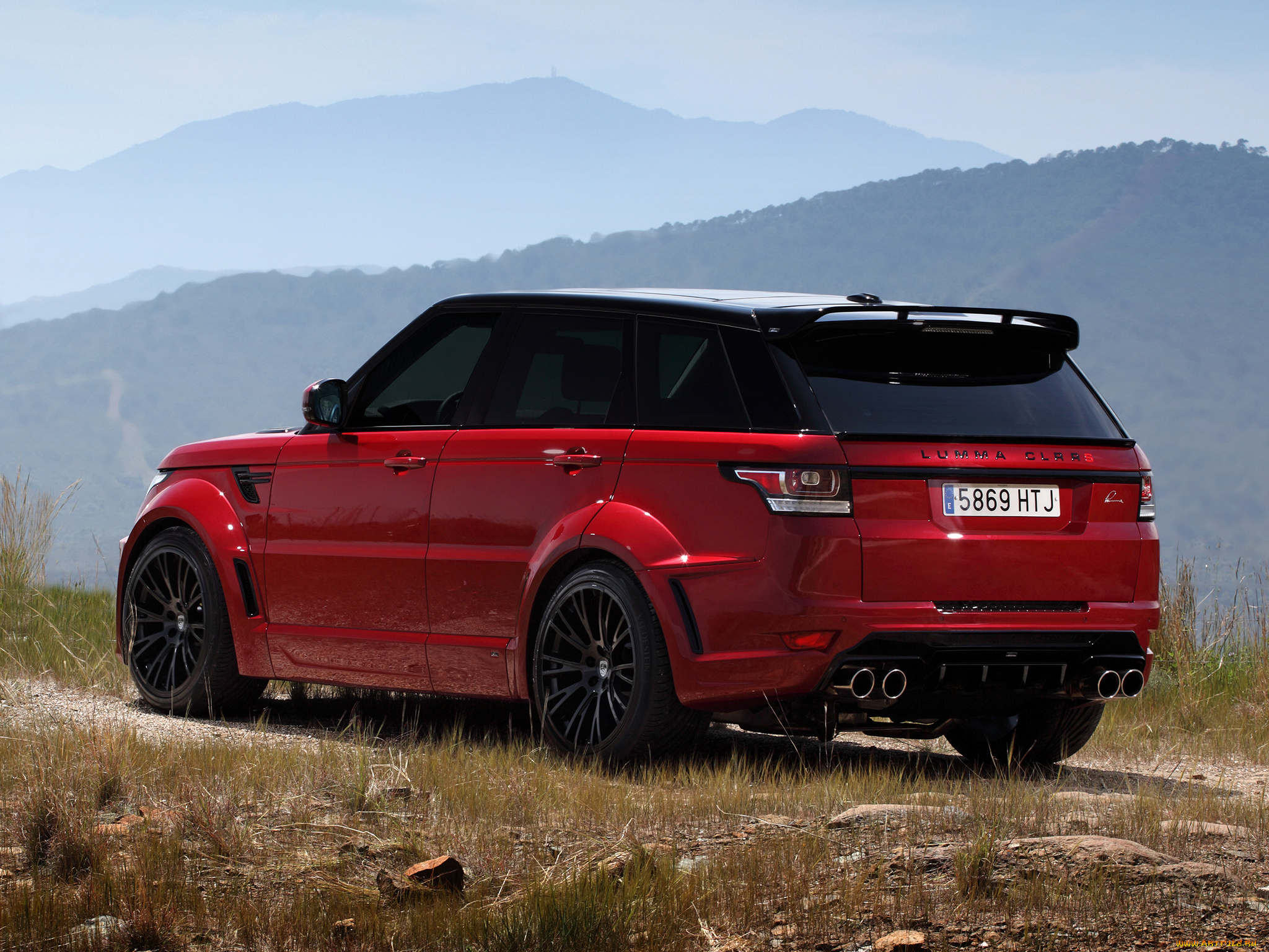 автомобили, range, rover, красный, clr, rs, lumma, design