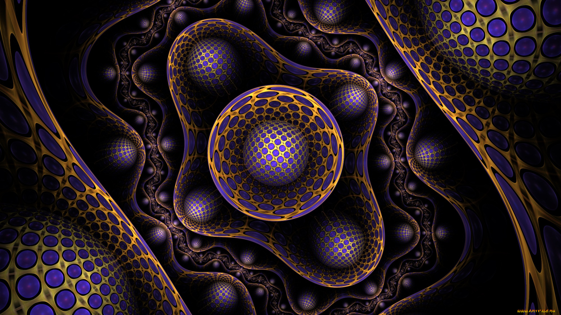 3д, графика, фракталы, , fractal, узор, цвета, фон