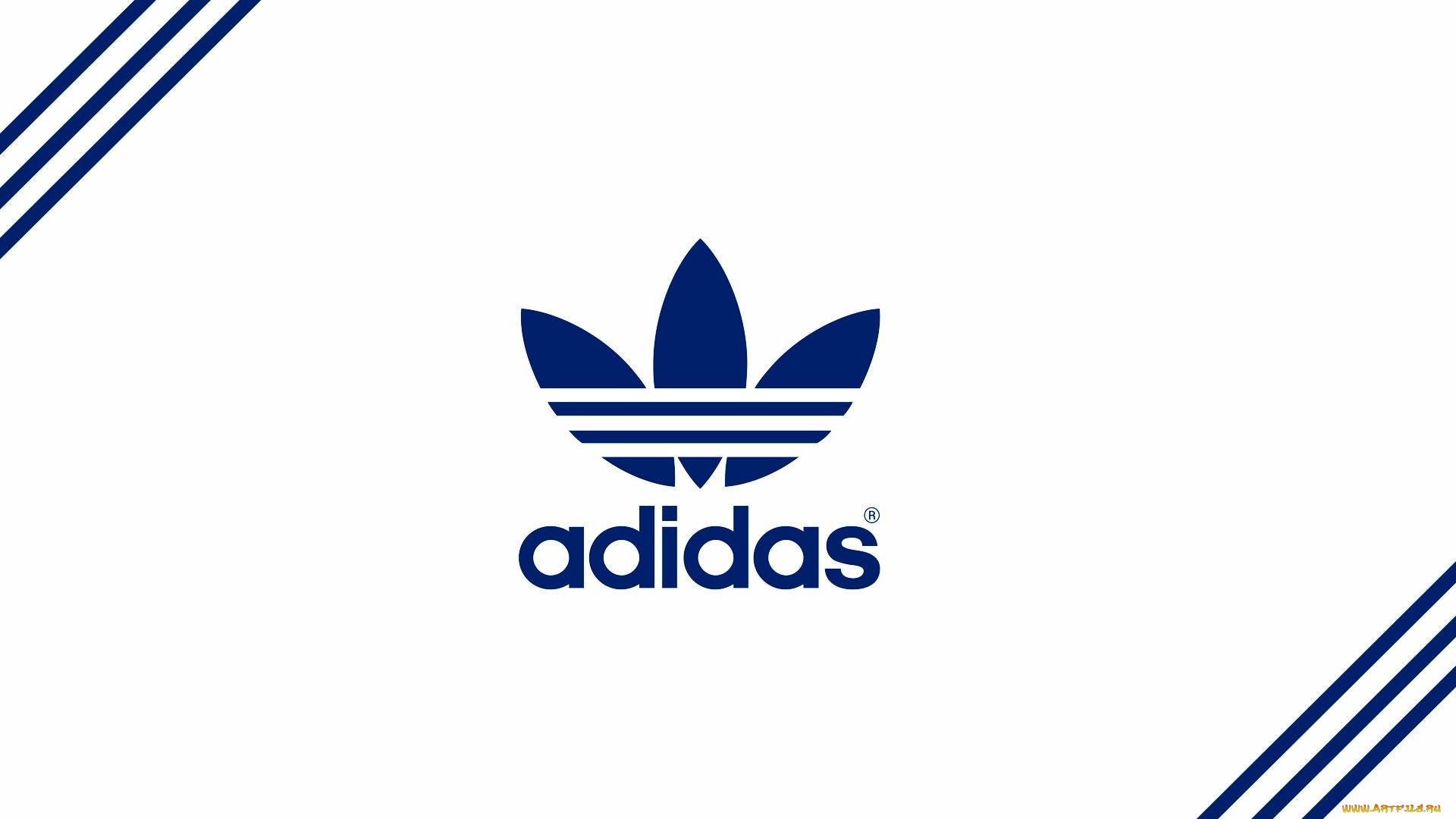 бренды, adidas, фон, логотип