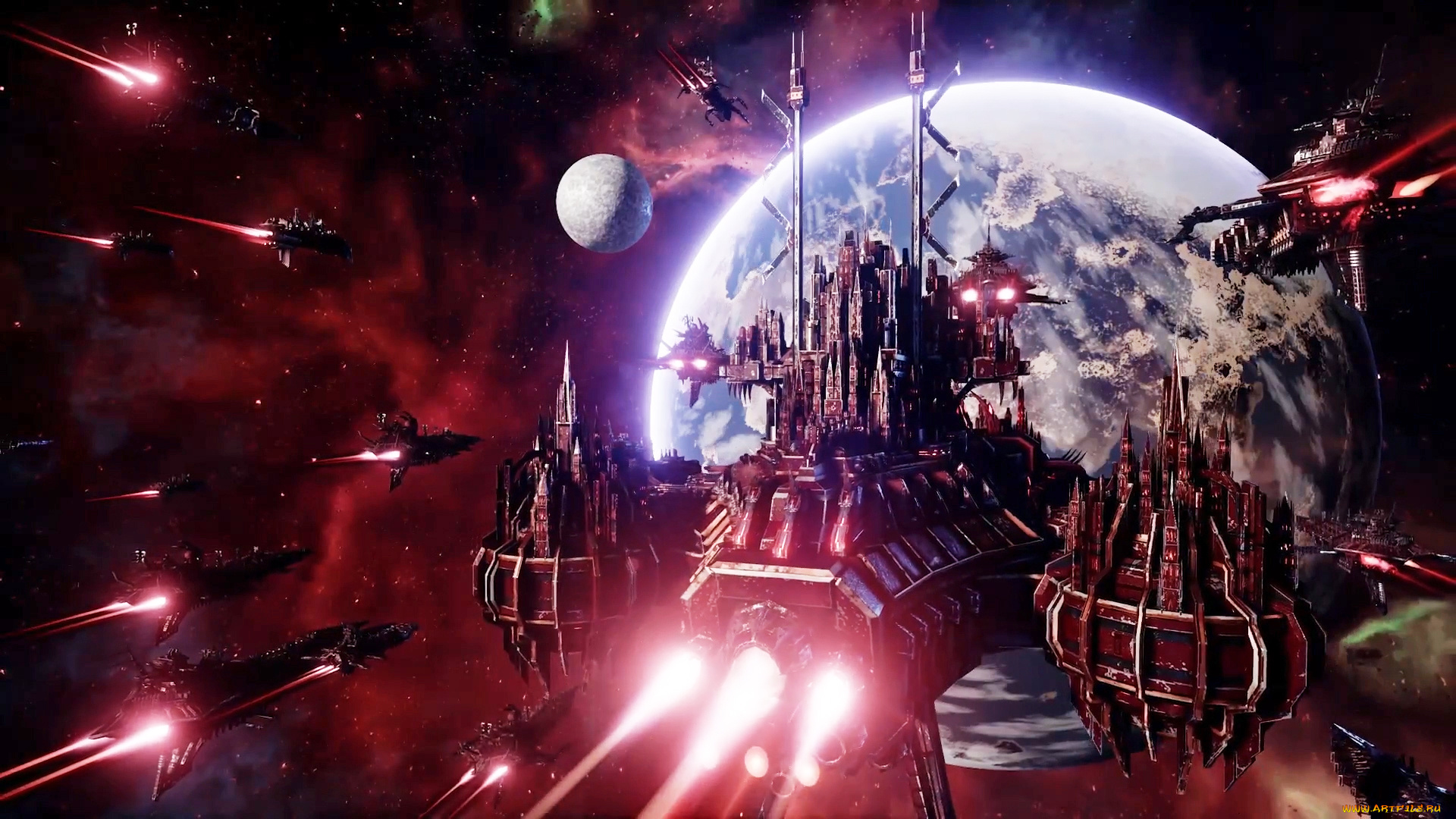 battlefleet, gothic, , armada, видео, игры, battlefleet, gothic, armada, стратегия, космос, action