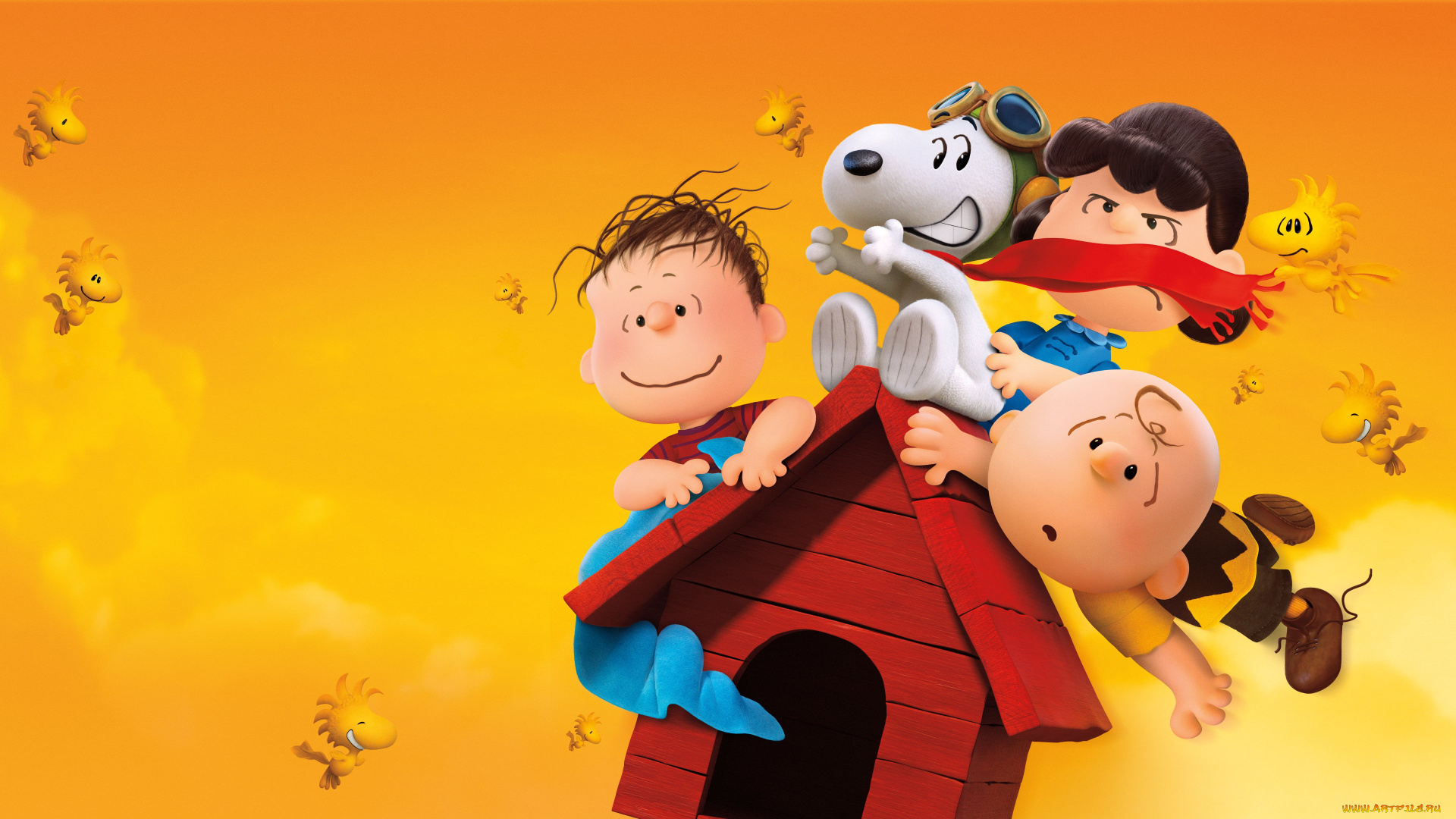 мультфильмы, the, peanuts, movie, персонажи