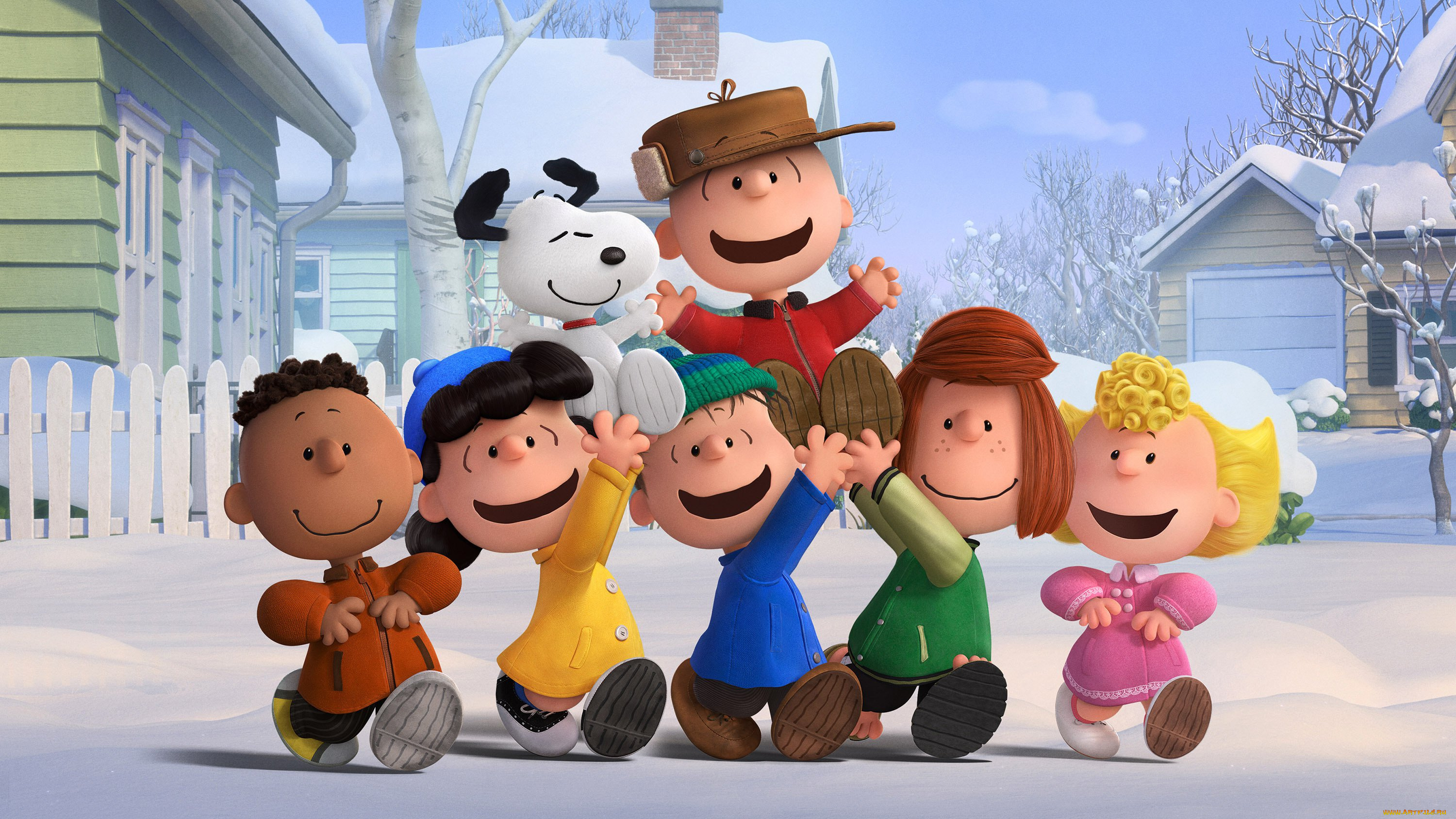 мультфильмы, the, peanuts, movie, персонажи