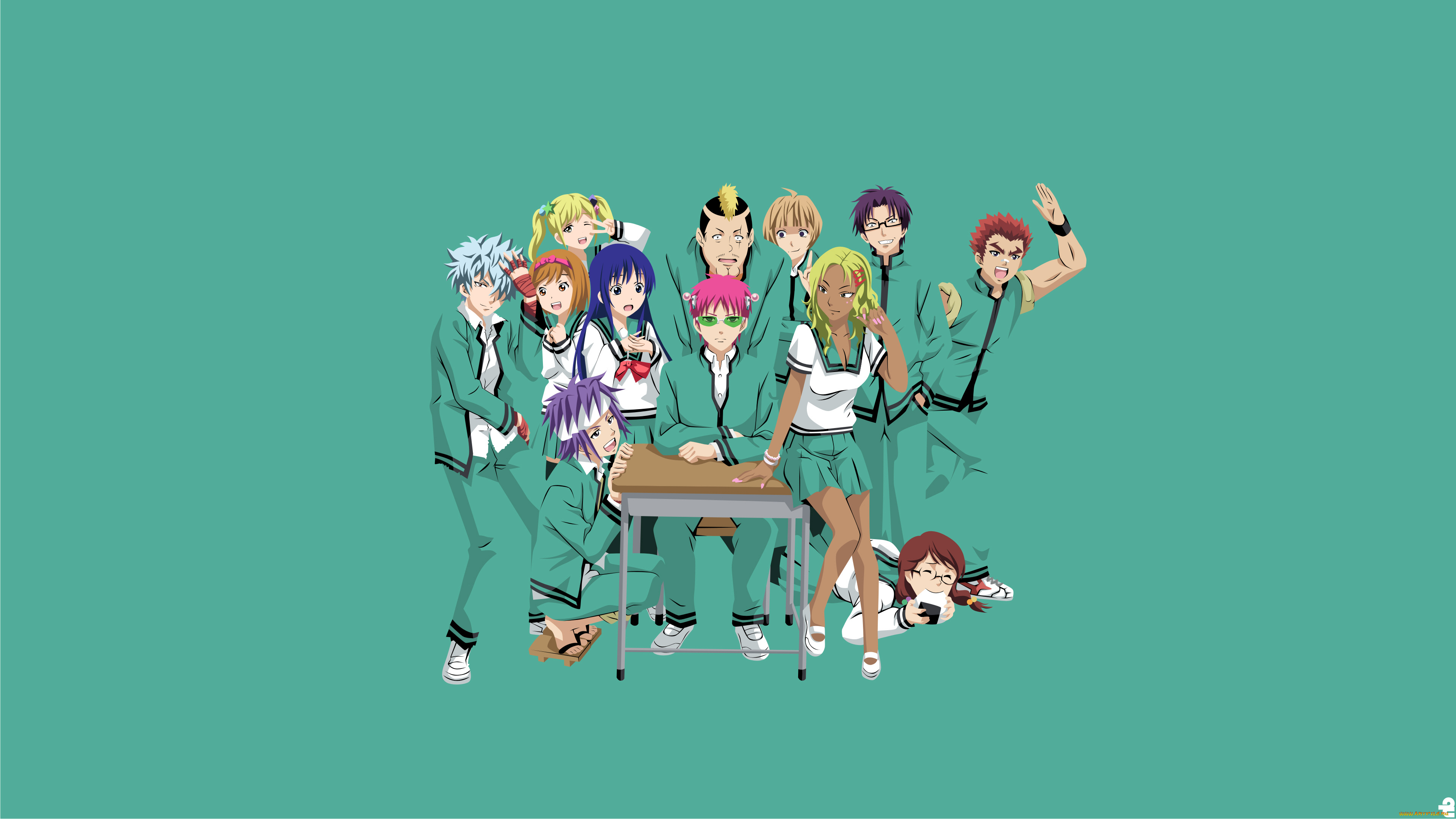 saiki, kusuo, no, psi, nan, аниме, персонажи