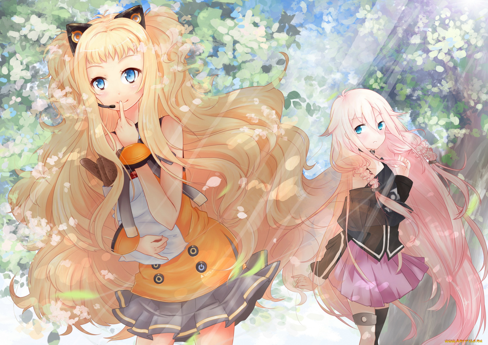 аниме, vocaloid, seeu, ia