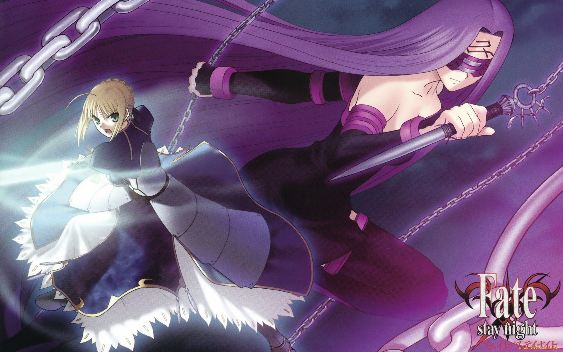 аниме, fate, stay, night