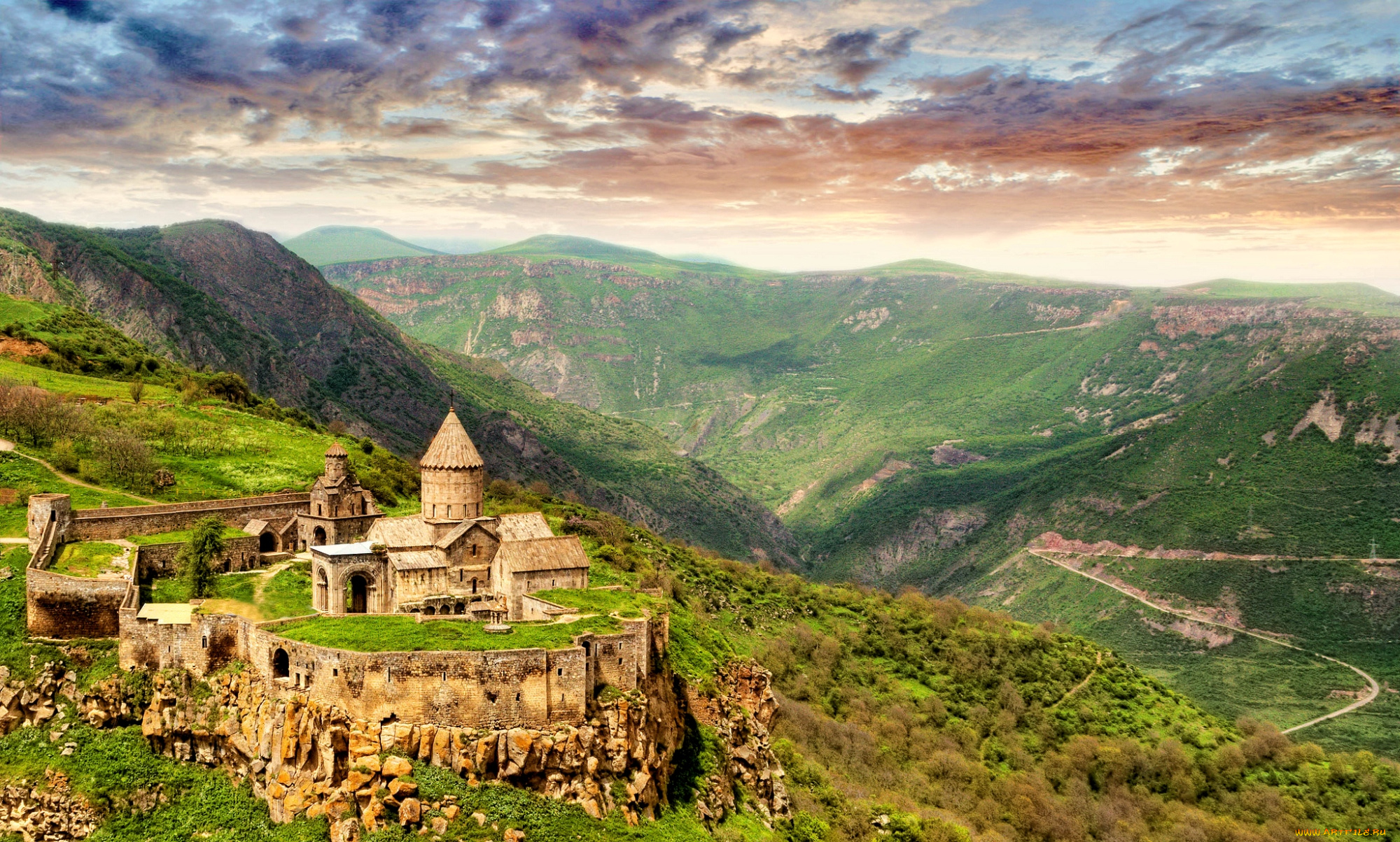армения, города, православные, церкви, монастыри, горы, монастырь