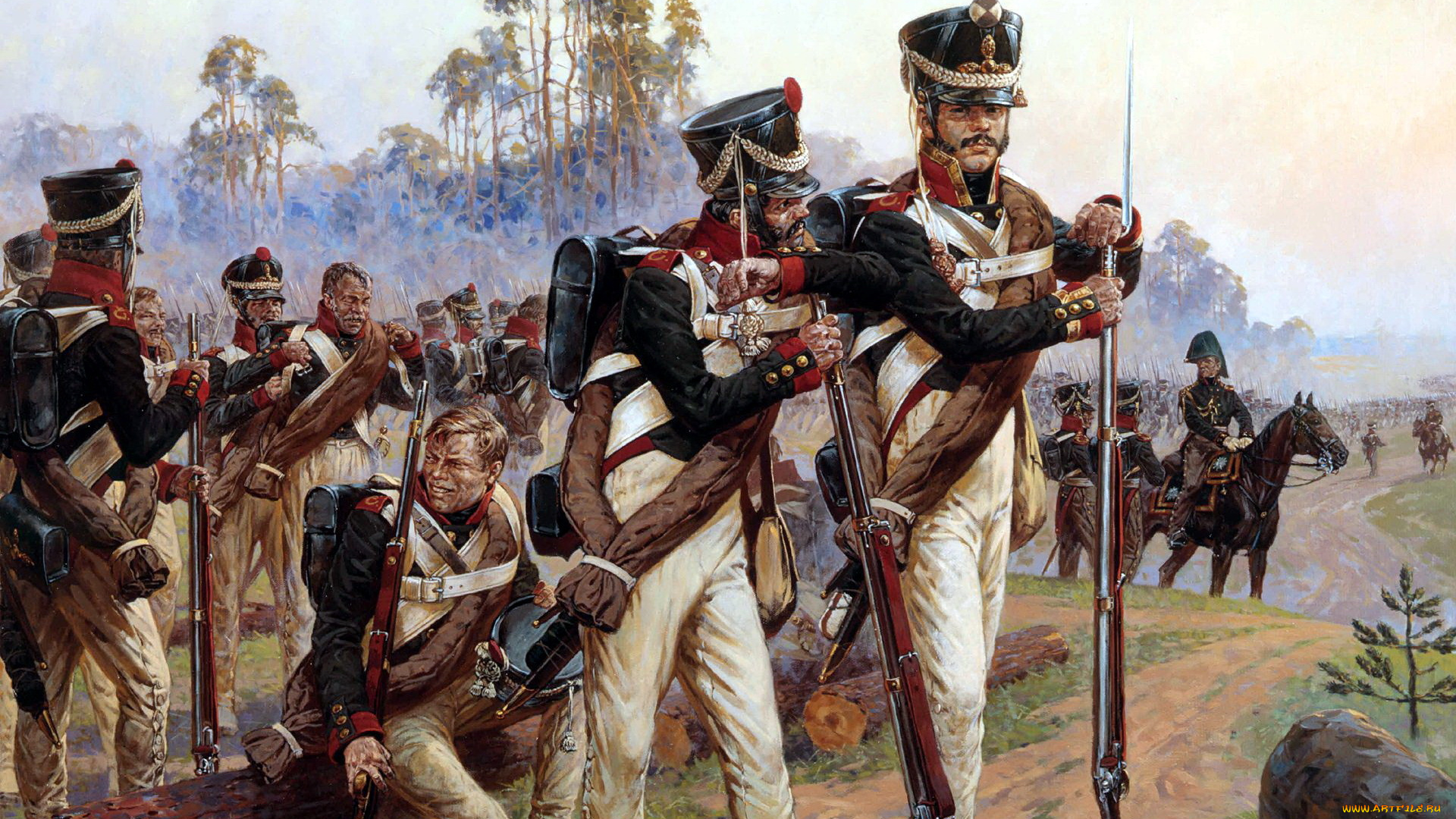 рисованные, армия, soldier, uniform, history, war, averyanov, alexander, june, 1812