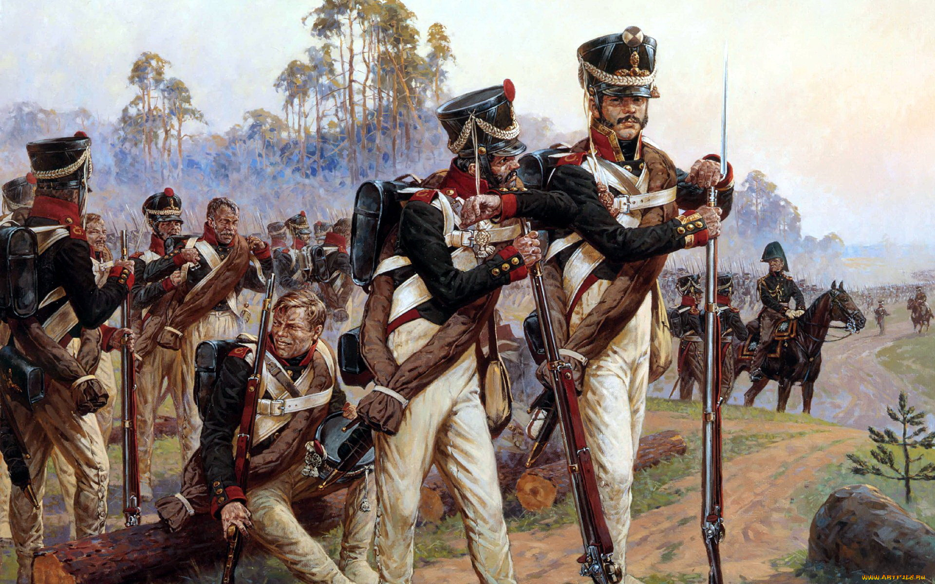 рисованные, армия, soldier, uniform, history, war, averyanov, alexander, june, 1812