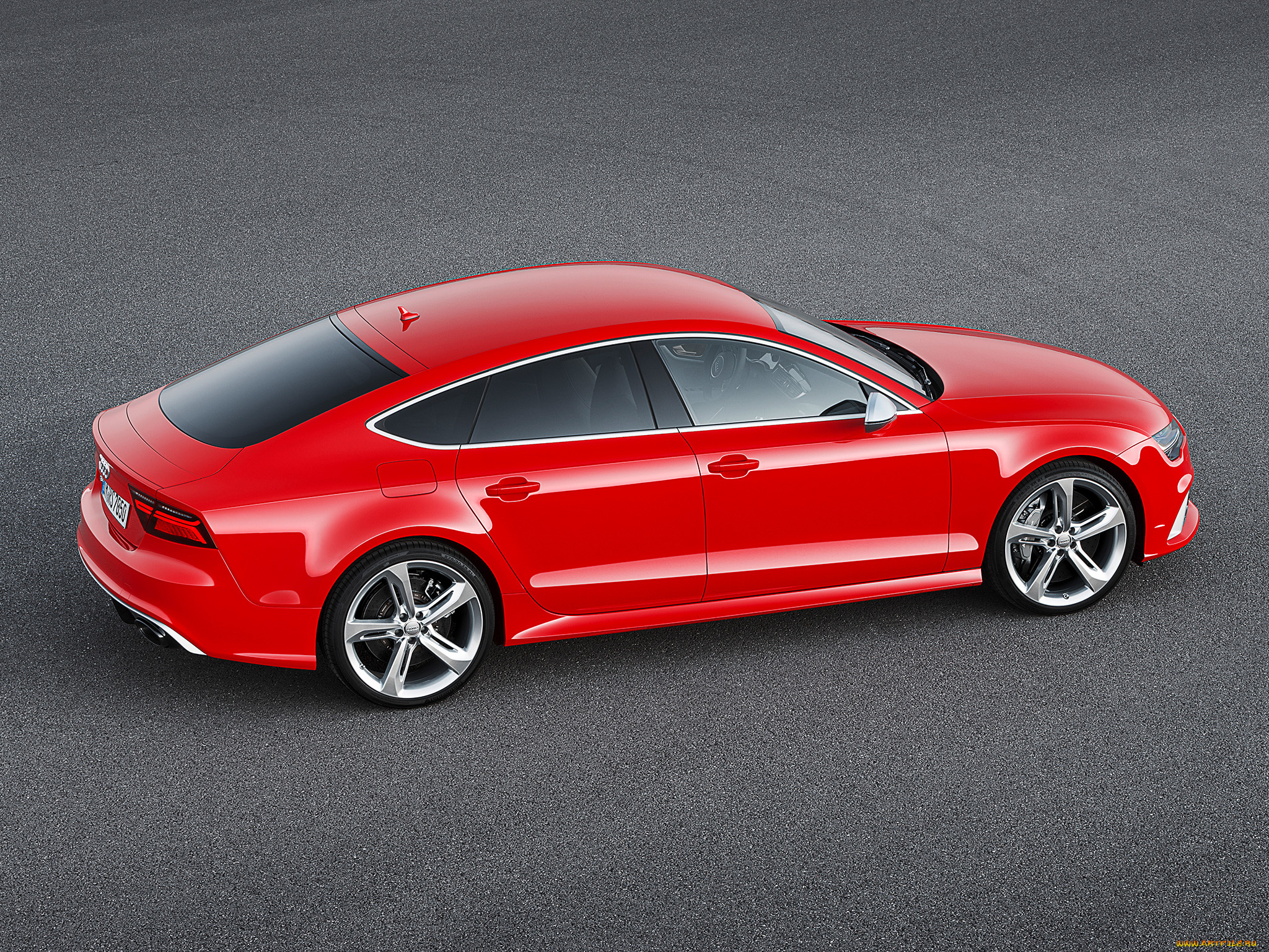 автомобили, audi, 2014, г, красный, sportback, rs7