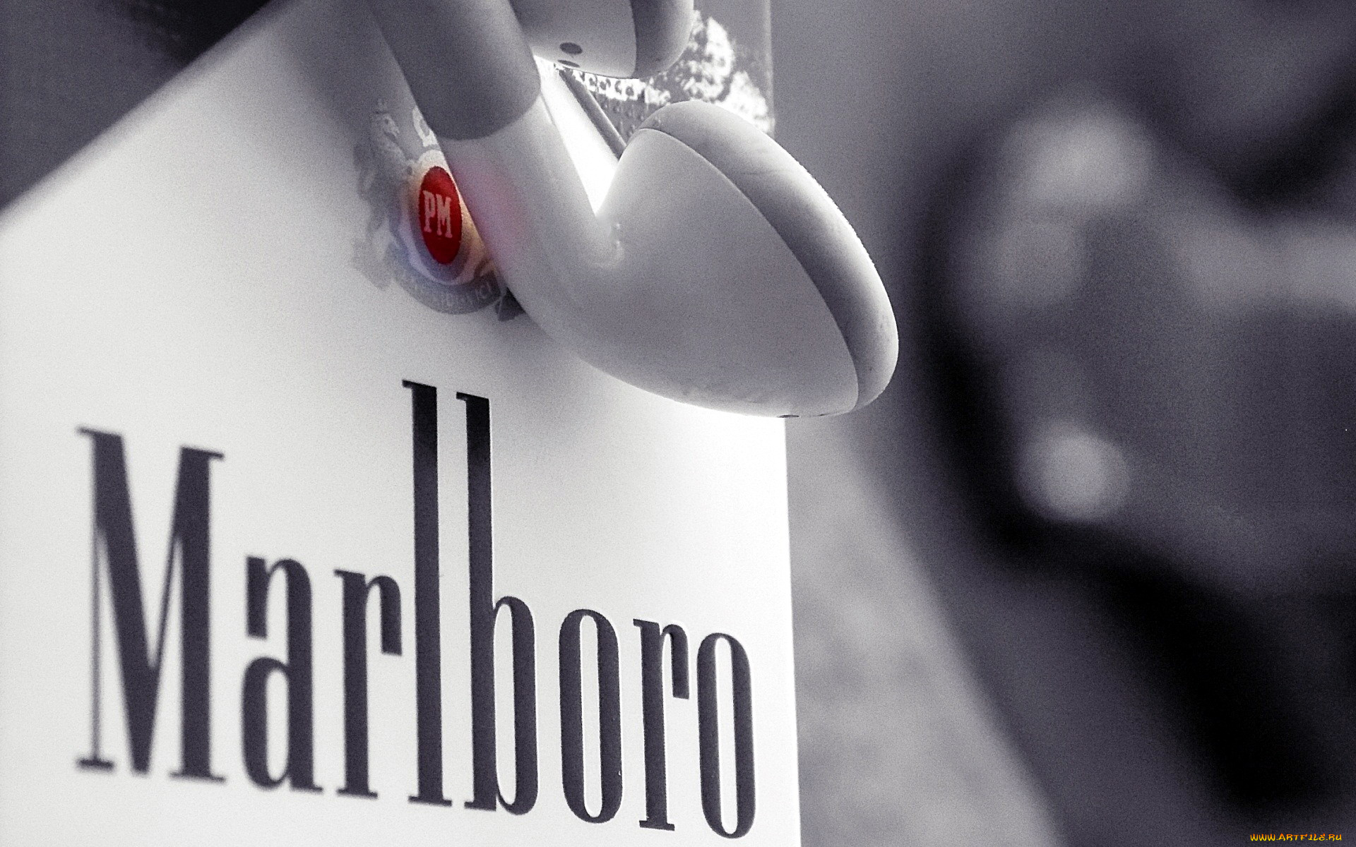 бренды, marlboro, сигареты, наушники