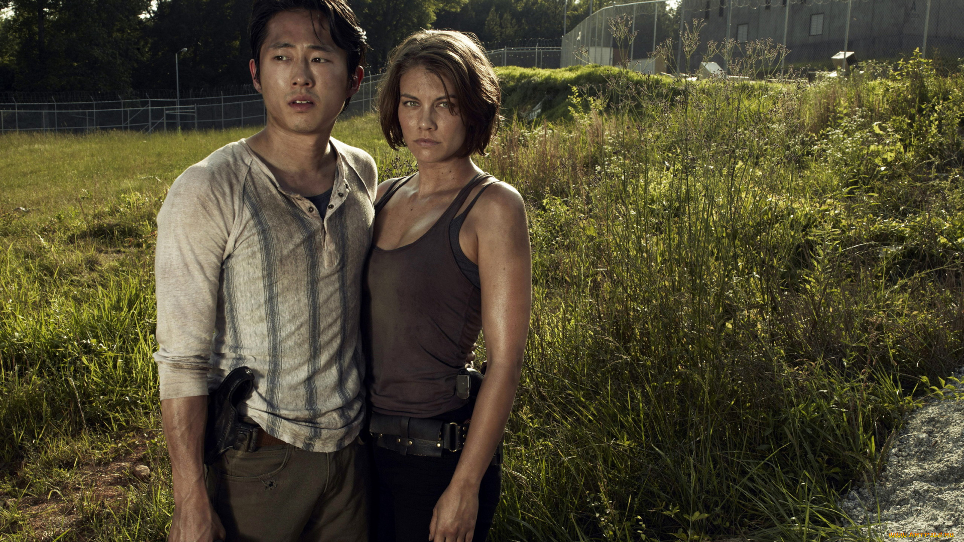 кино, фильмы, the, walking, dead, maggie, glenn, lauren, cohan