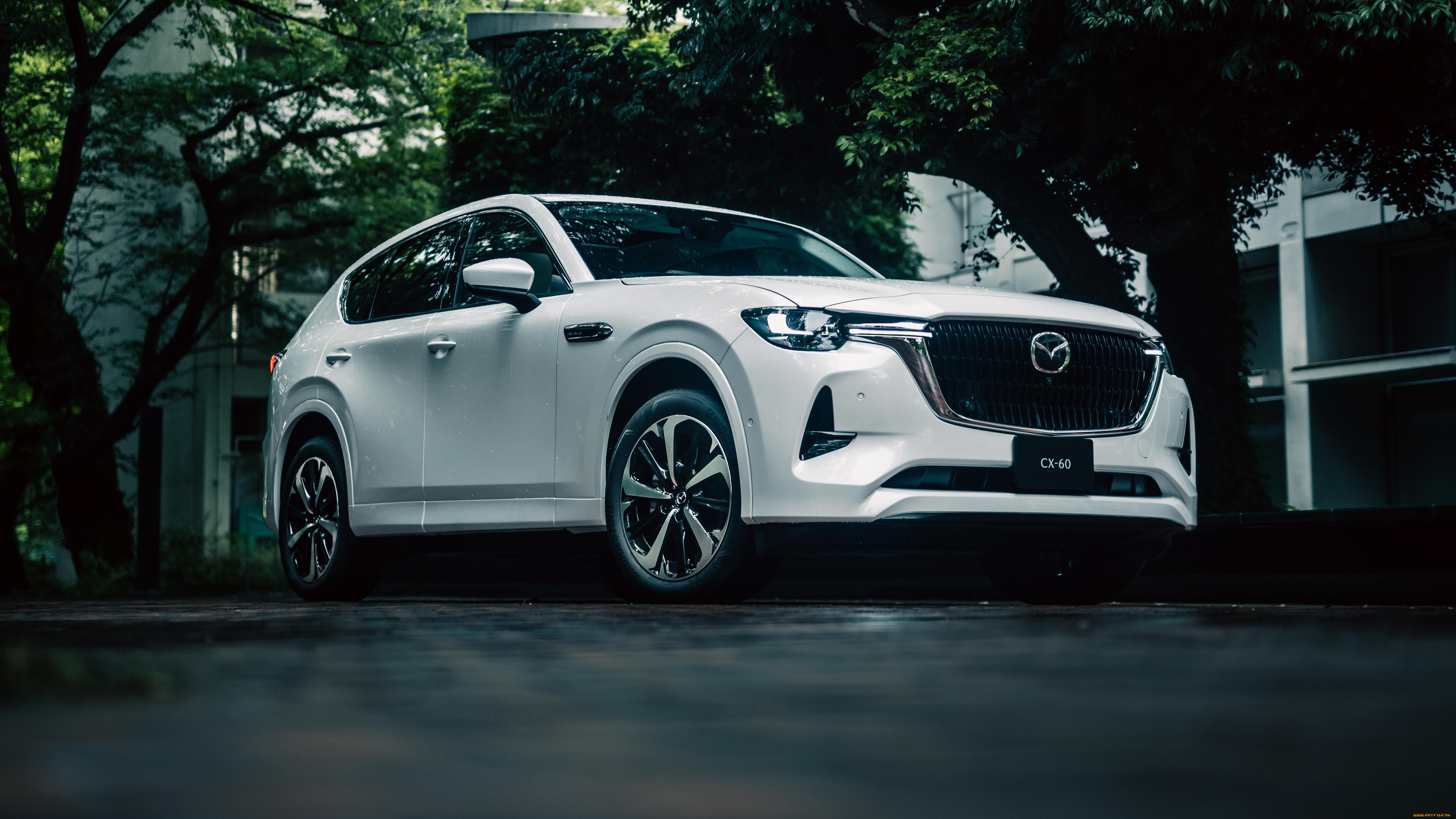 mazda, cx-60, xd-hybrid, premium, modern, 2022, автомобили, mazda, cx60, xd, hybrid, premium, modern, белый, кроссовер, мазда, город