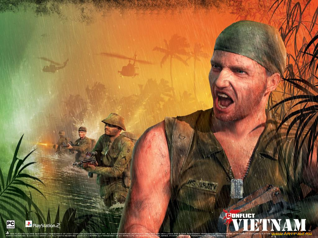 conflict, vietnam, видео, игры