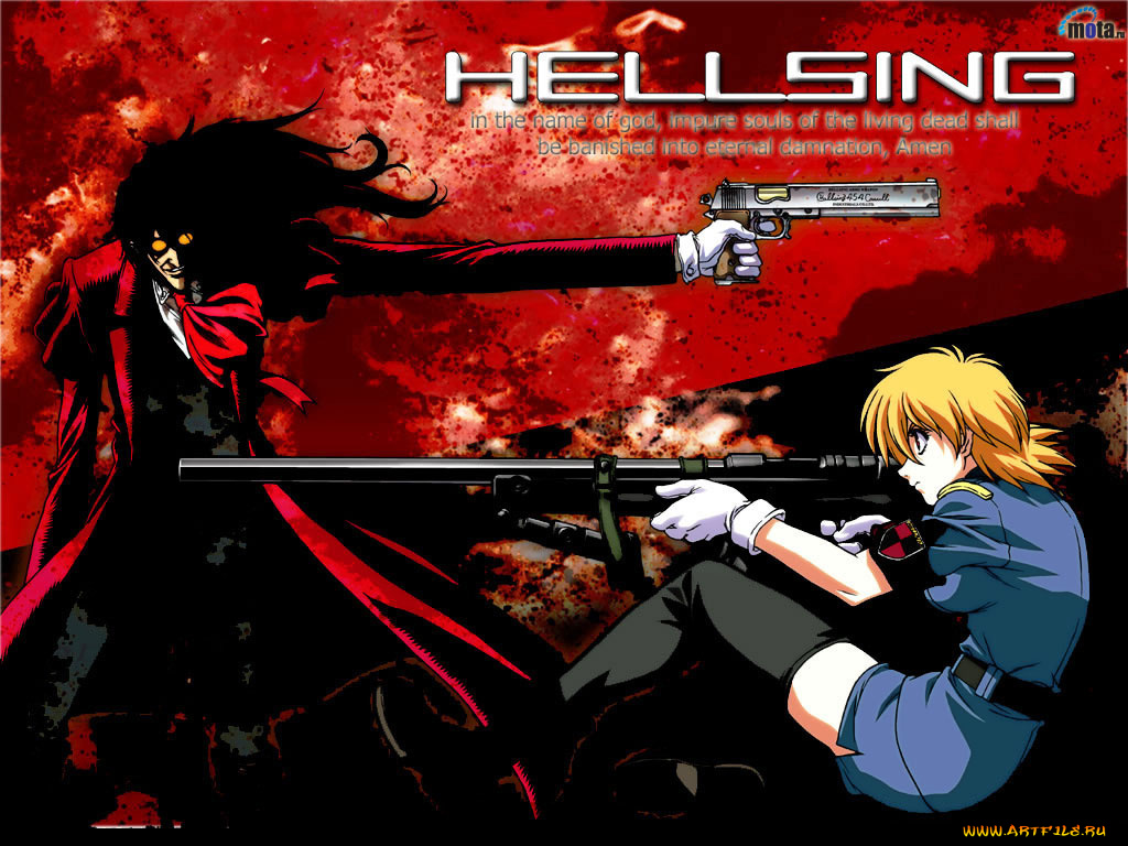 аниме, hellsing