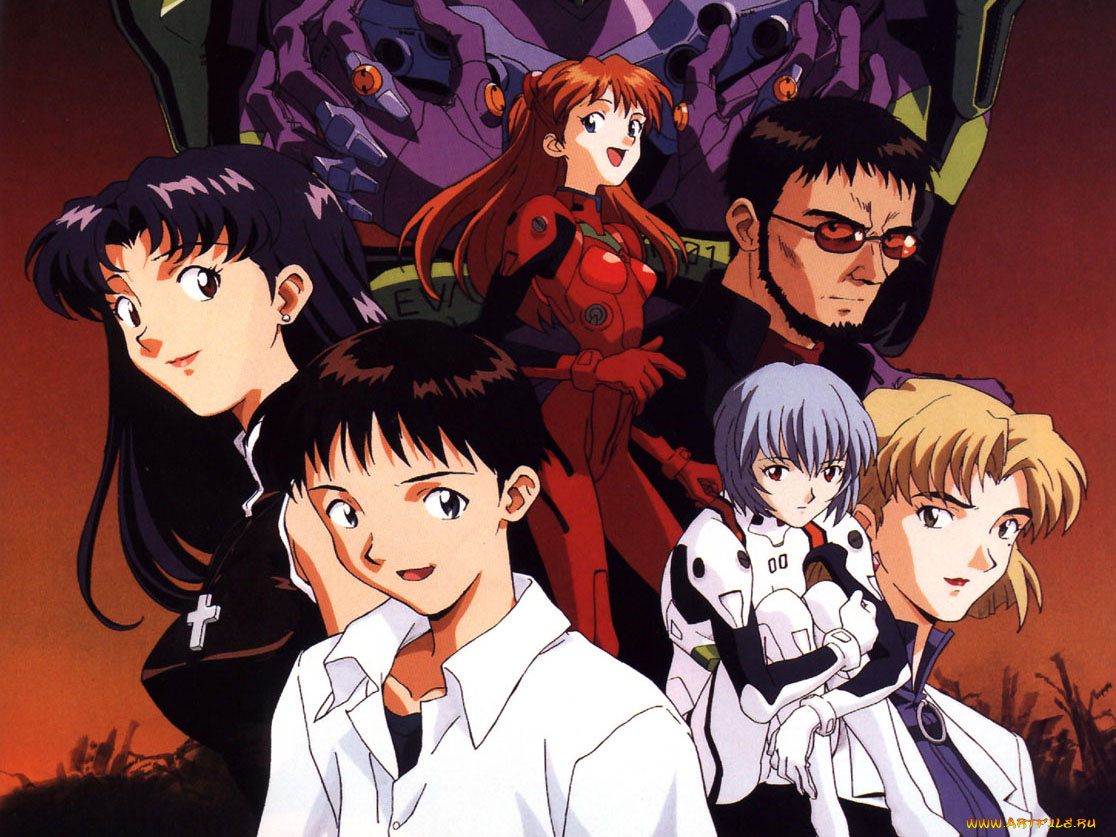 аниме, evangelion