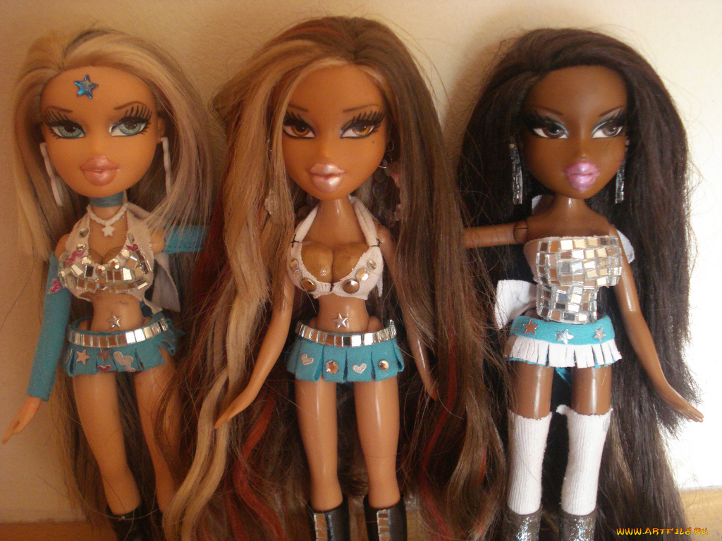 разное, bratz, куклы