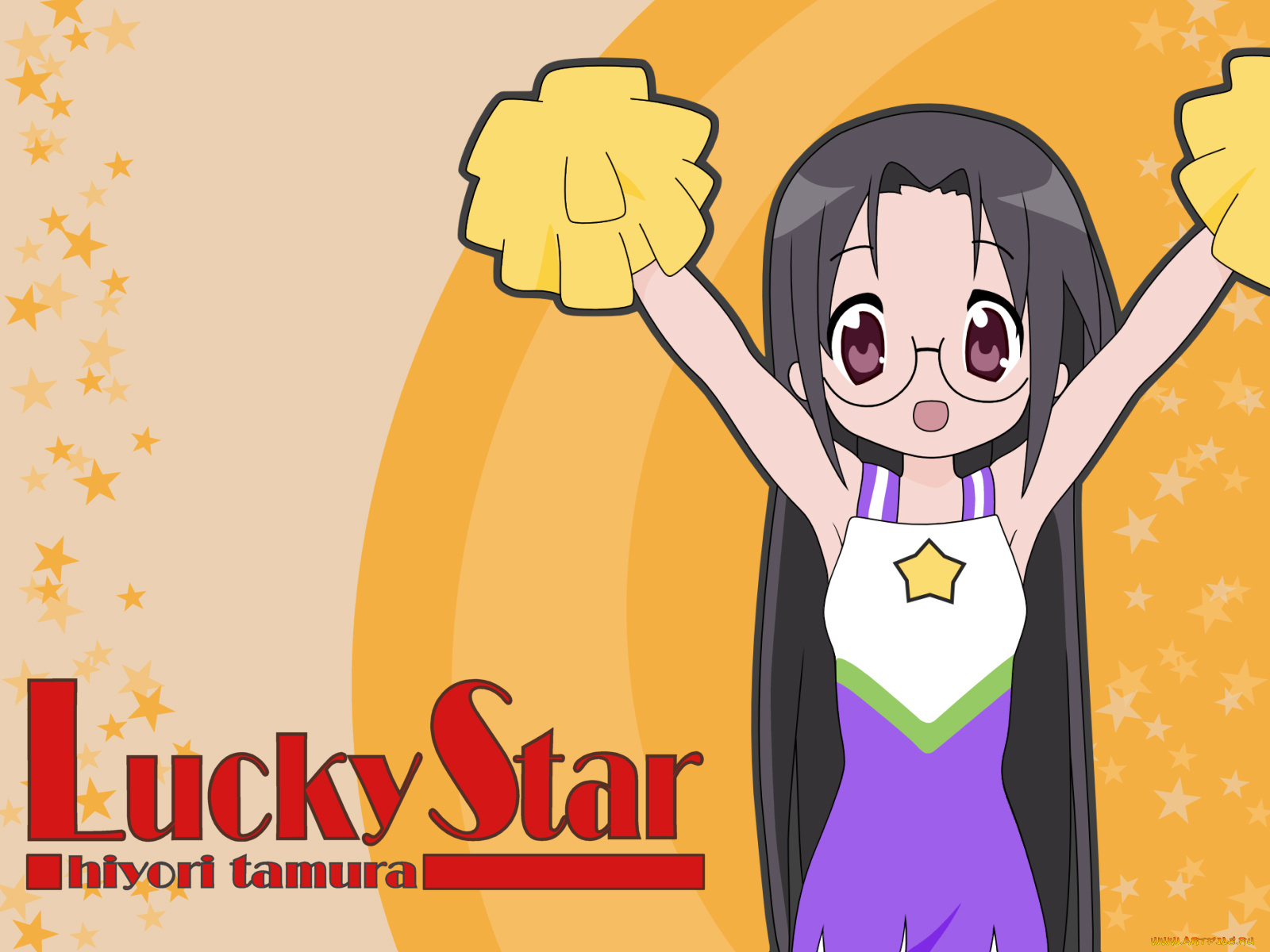 аниме, lucky, star