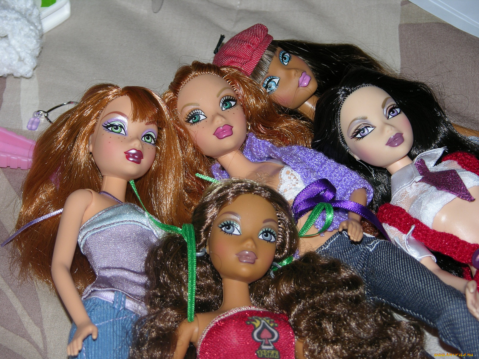 разное, bratz, куклы