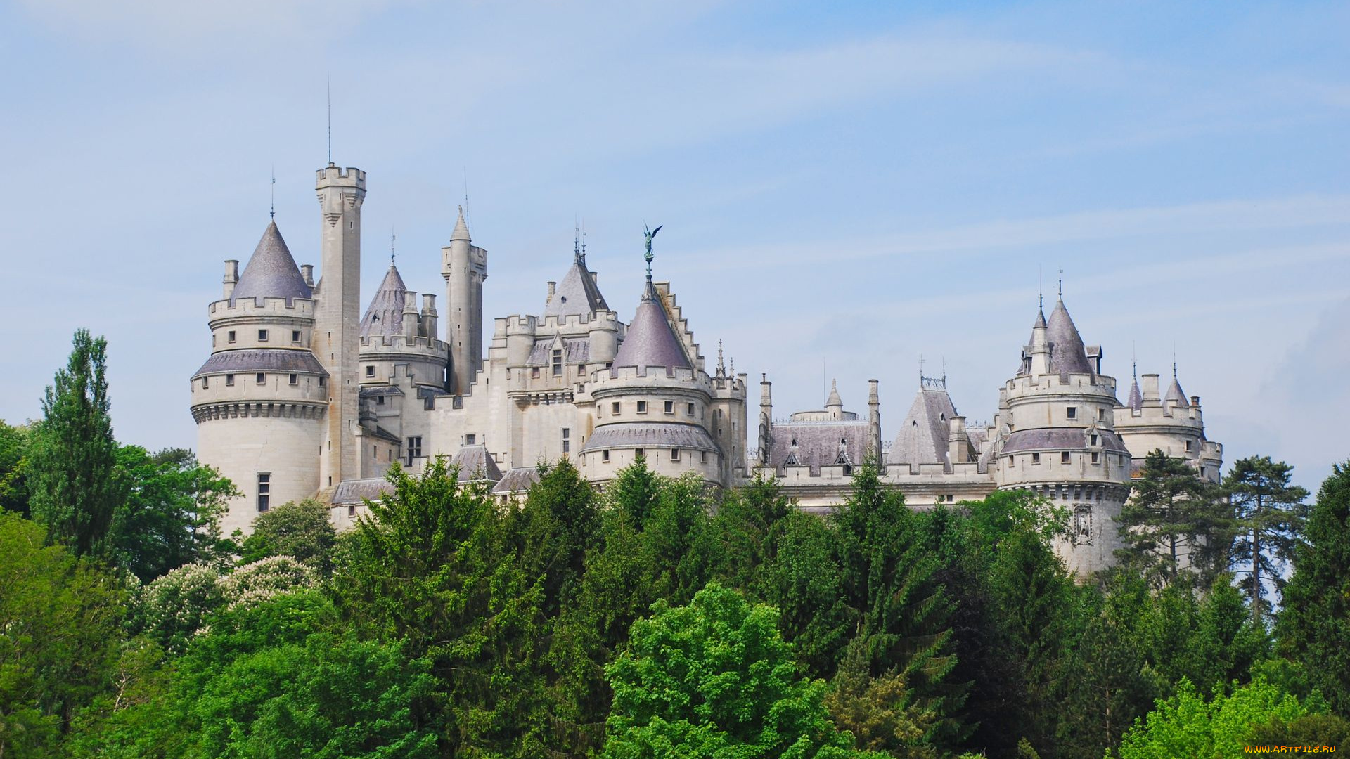 pierrefonds, france, города, дворцы, замки, крепости