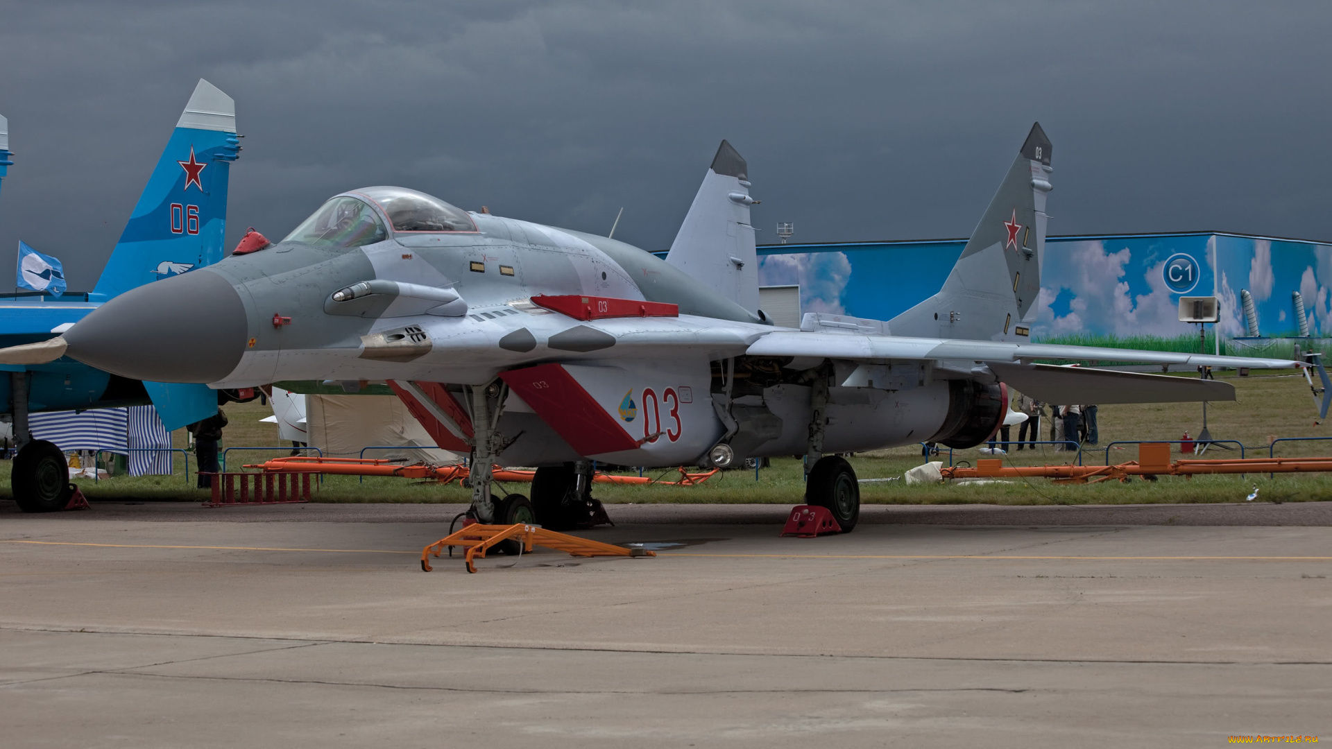 авиация, боевые, самолёты, mig-29smt