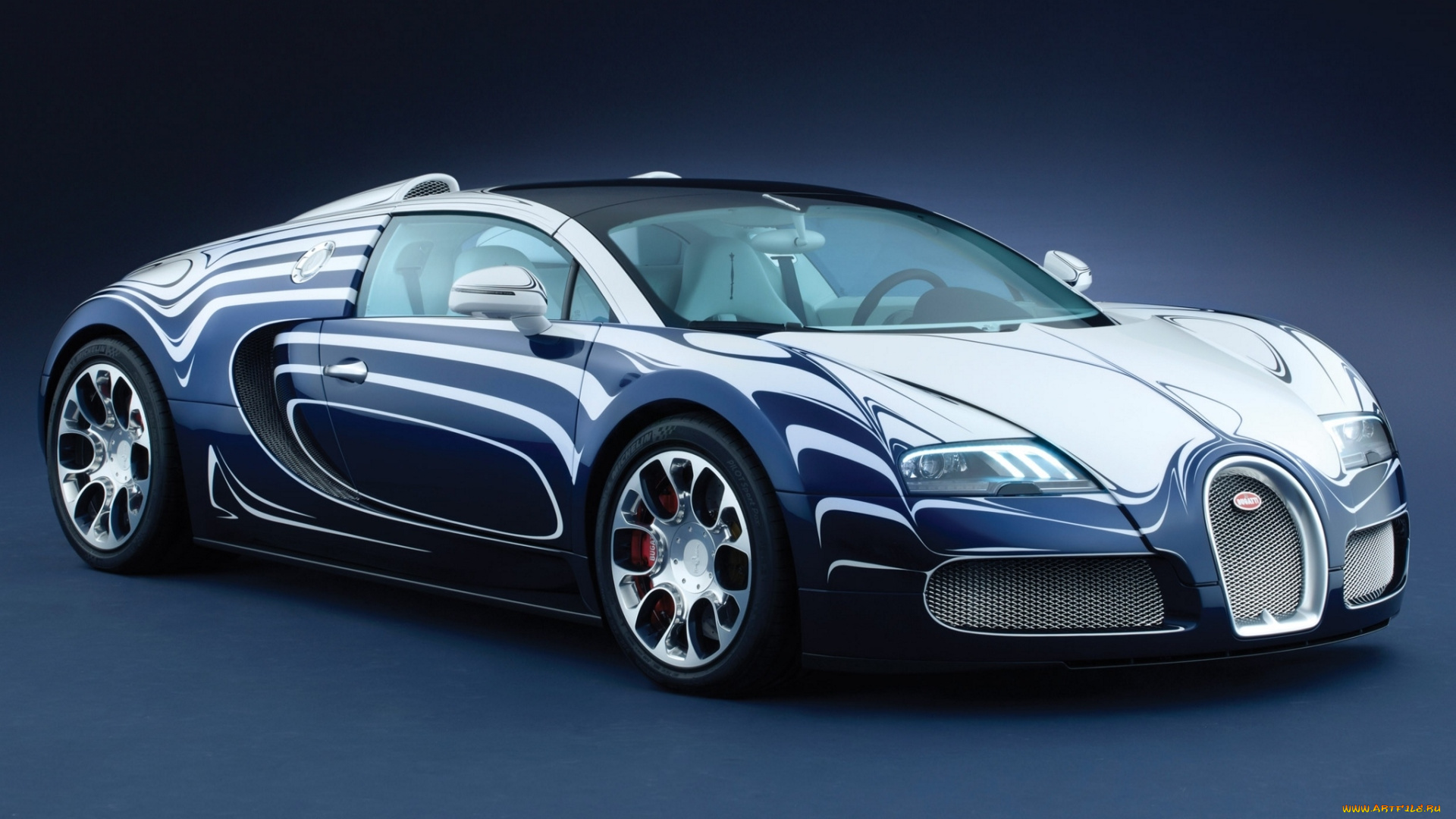 bugatti, veyron, grand, sport, roadster, or, blanc, автомобили