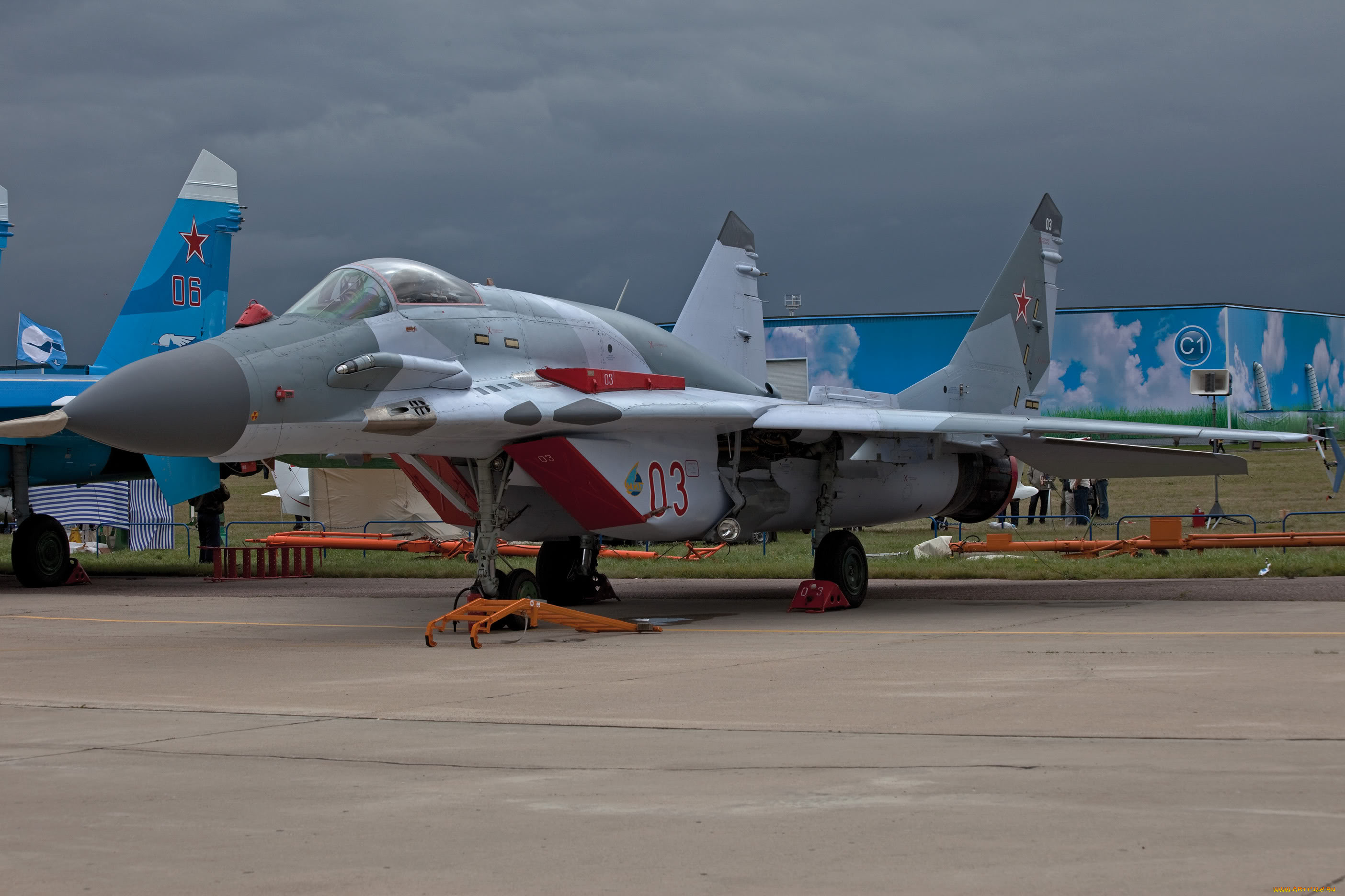 авиация, боевые, самолёты, mig-29smt