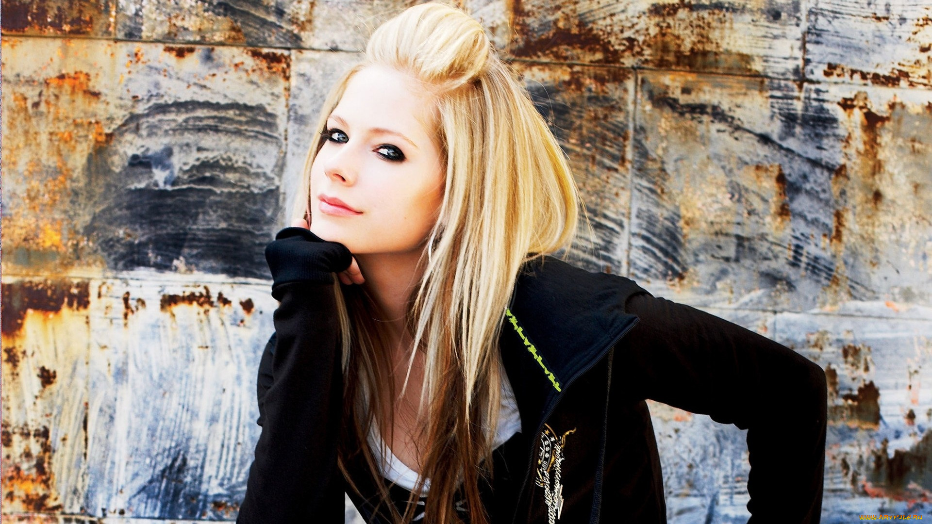 музыка, avril, lavigne, взгляд, певица, девушка