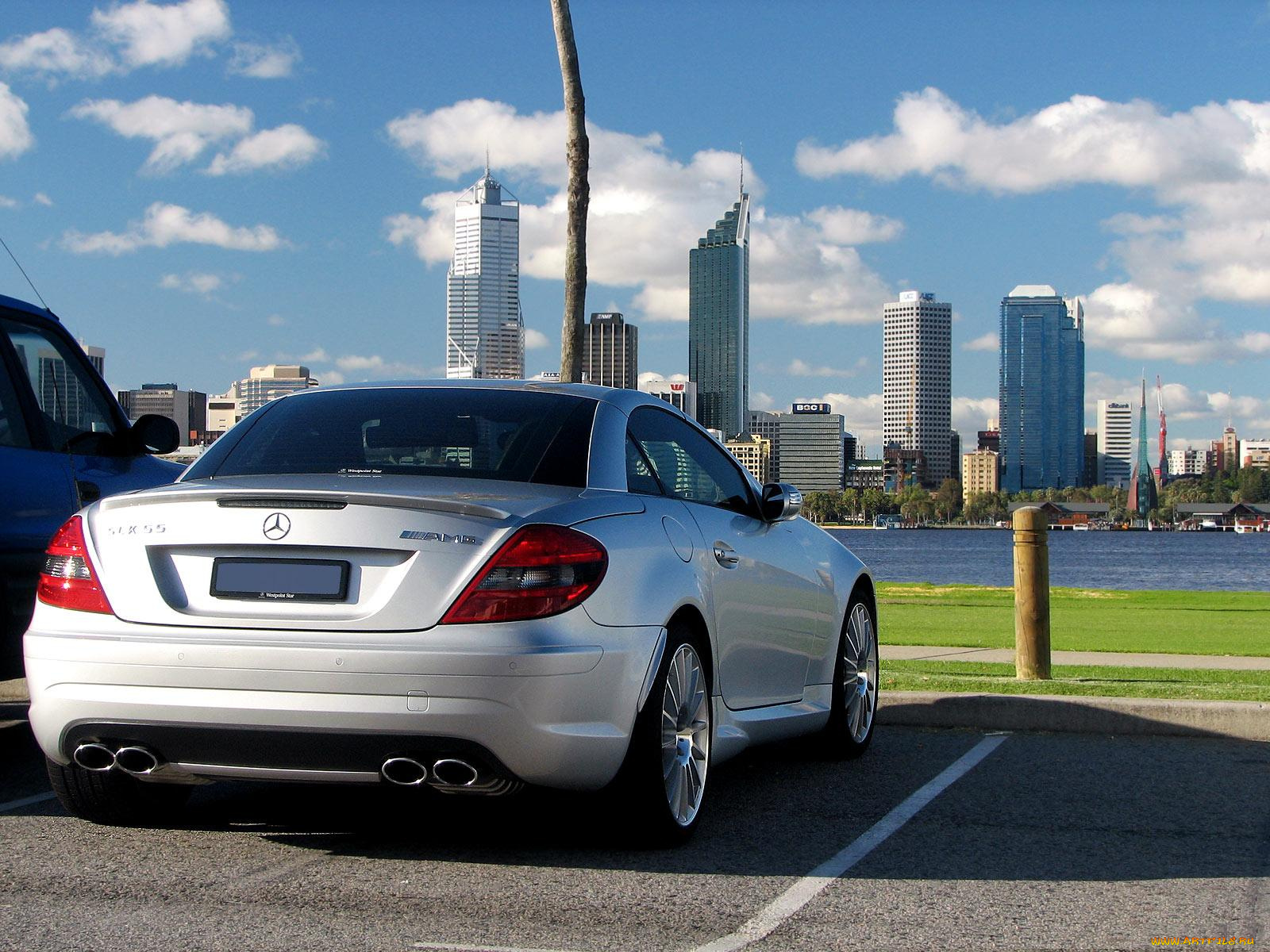 amg, slk55, автомобили, mercedes, benz