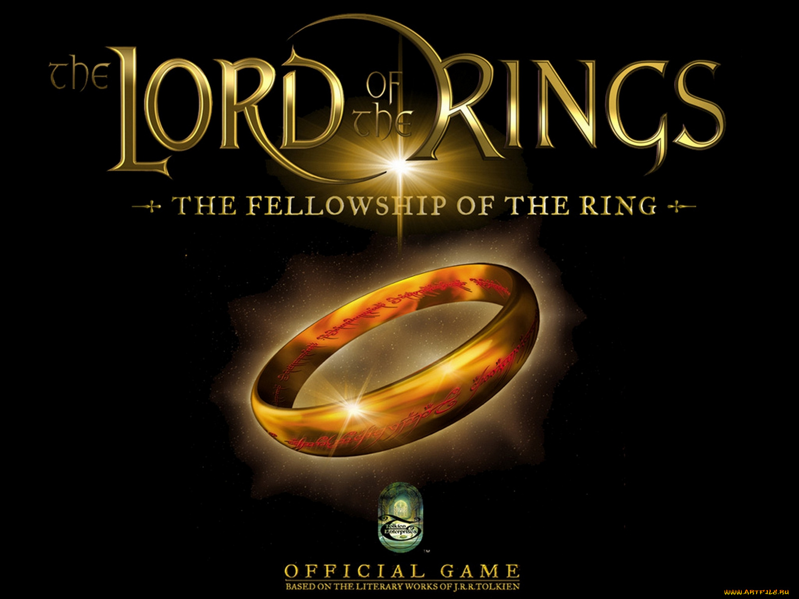 видео, игры, the, lord, of, rings, fellowship, ring