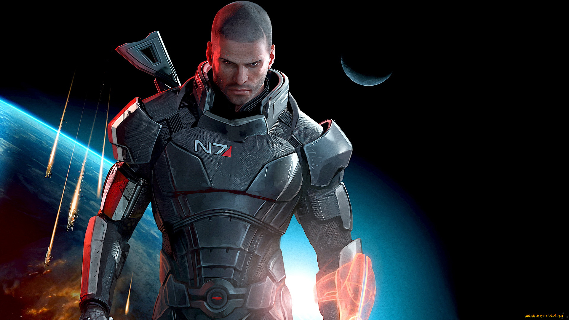 mass, effect, видео, игры, commander, shepard