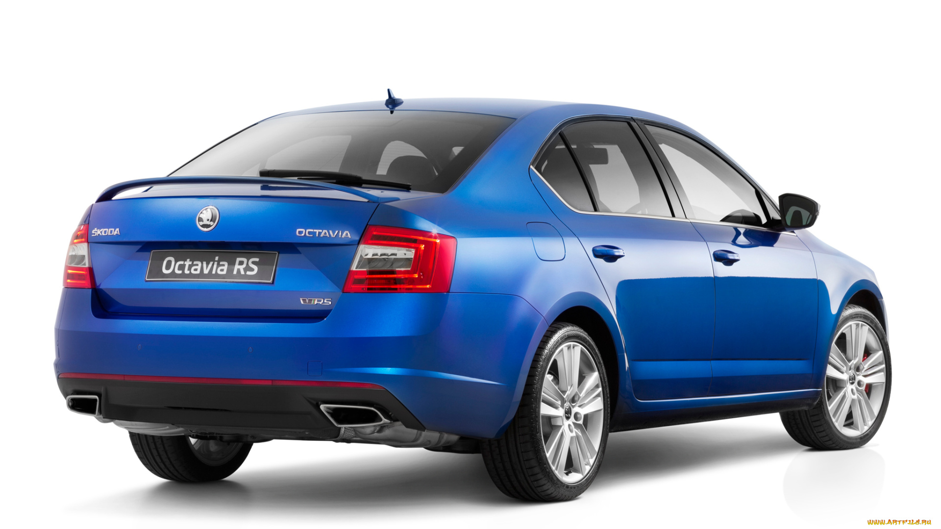 автомобили, skoda, 5e, au-spec, синий, 2014г, rs, octavia