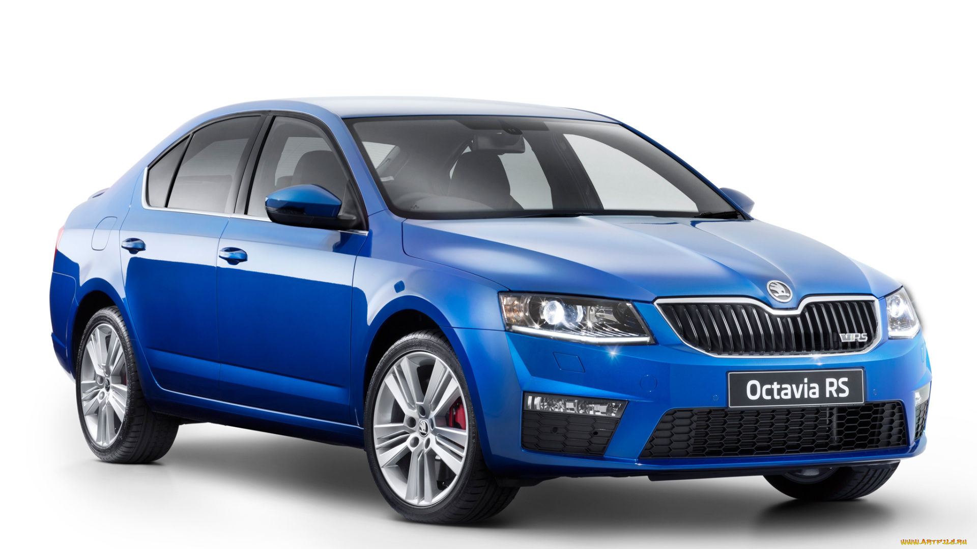 автомобили, skoda, синий, 2014г, 5e, au-spec, rs, octavia