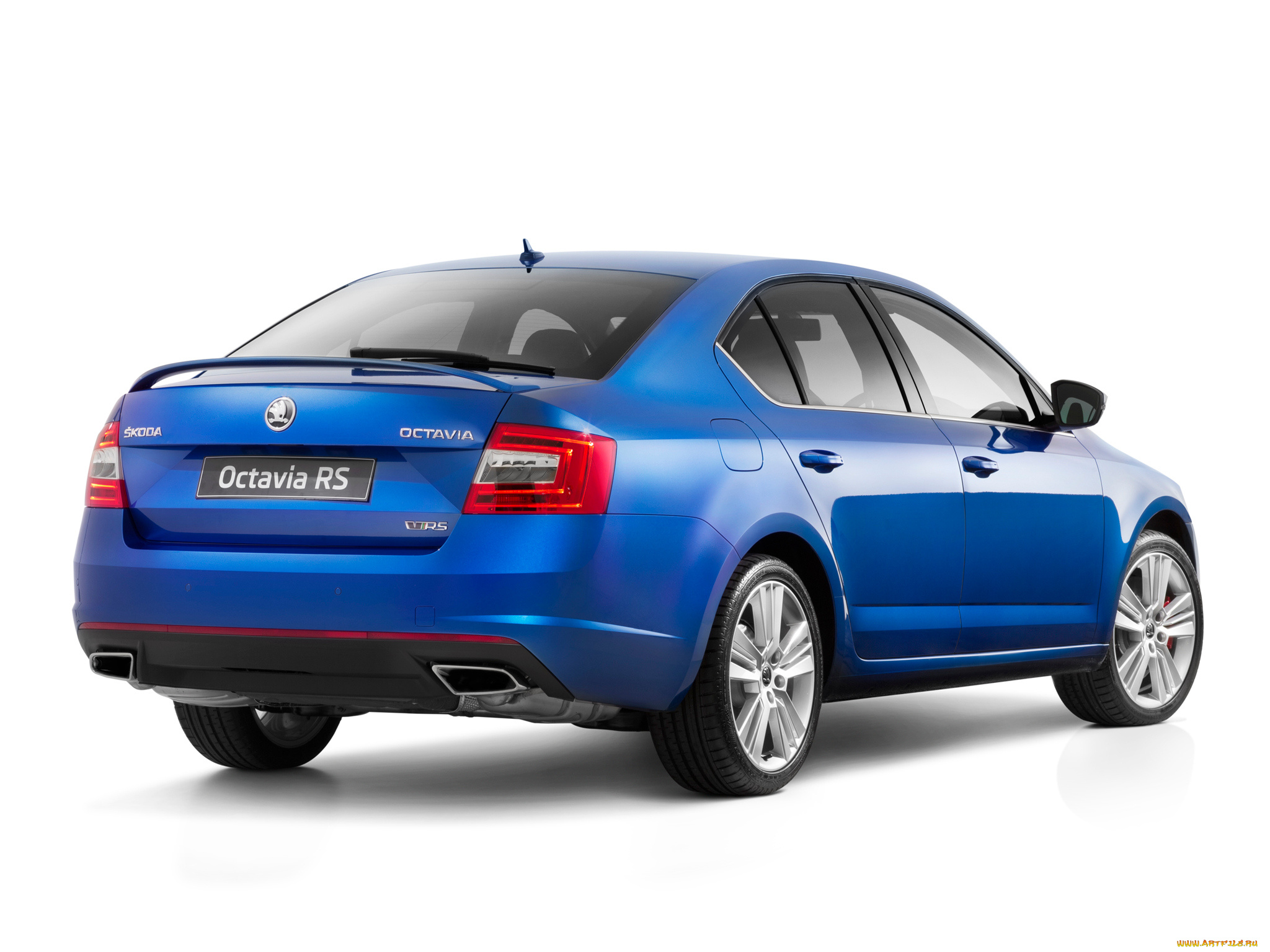 автомобили, skoda, 5e, au-spec, синий, 2014г, rs, octavia