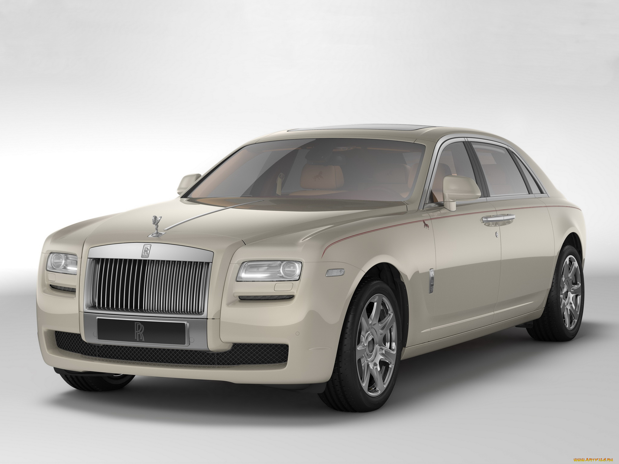 автомобили, rolls-royce, horse, majestic, ghost, edition