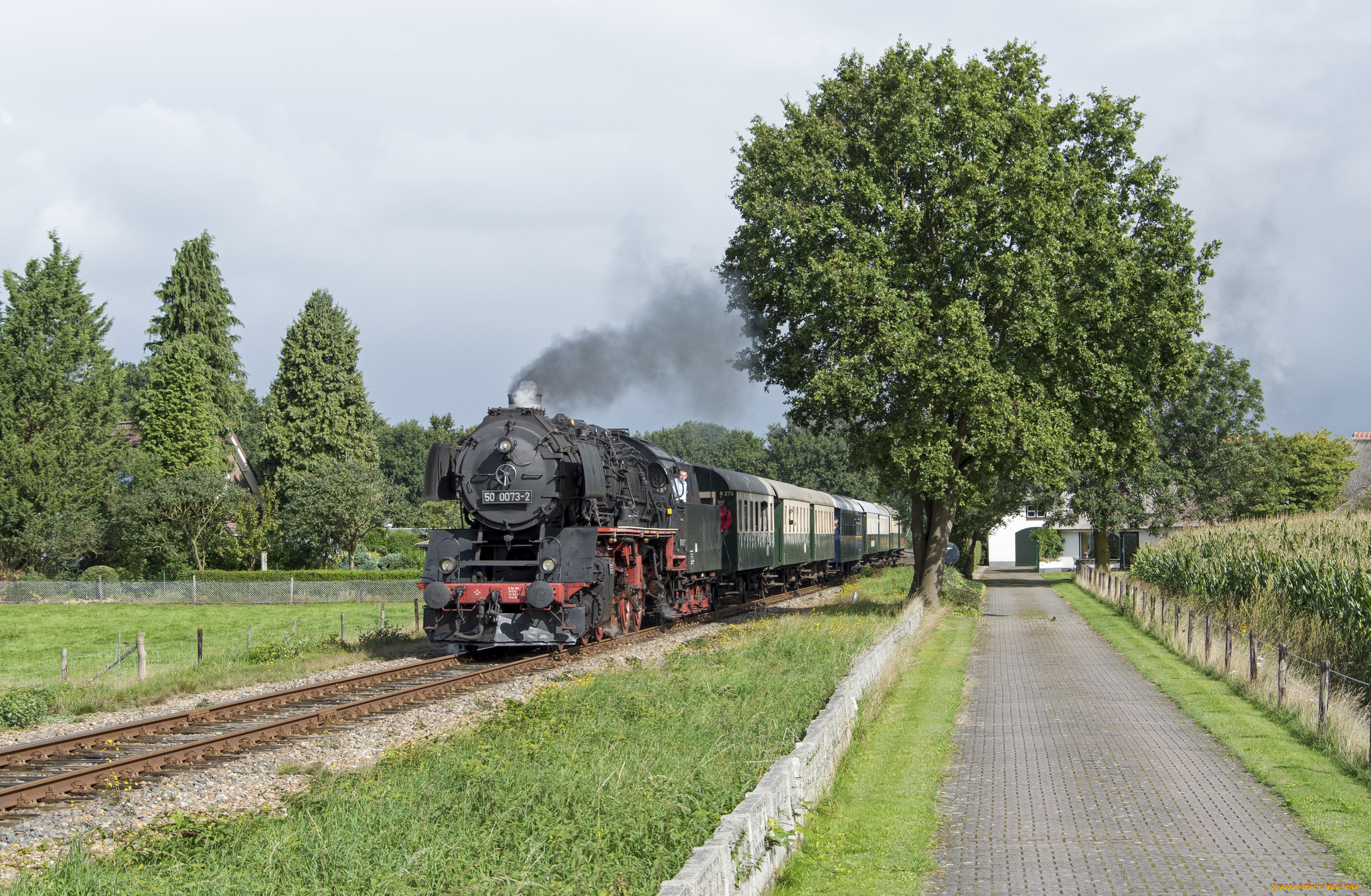 техника, паровозы, рельсы, паровоз