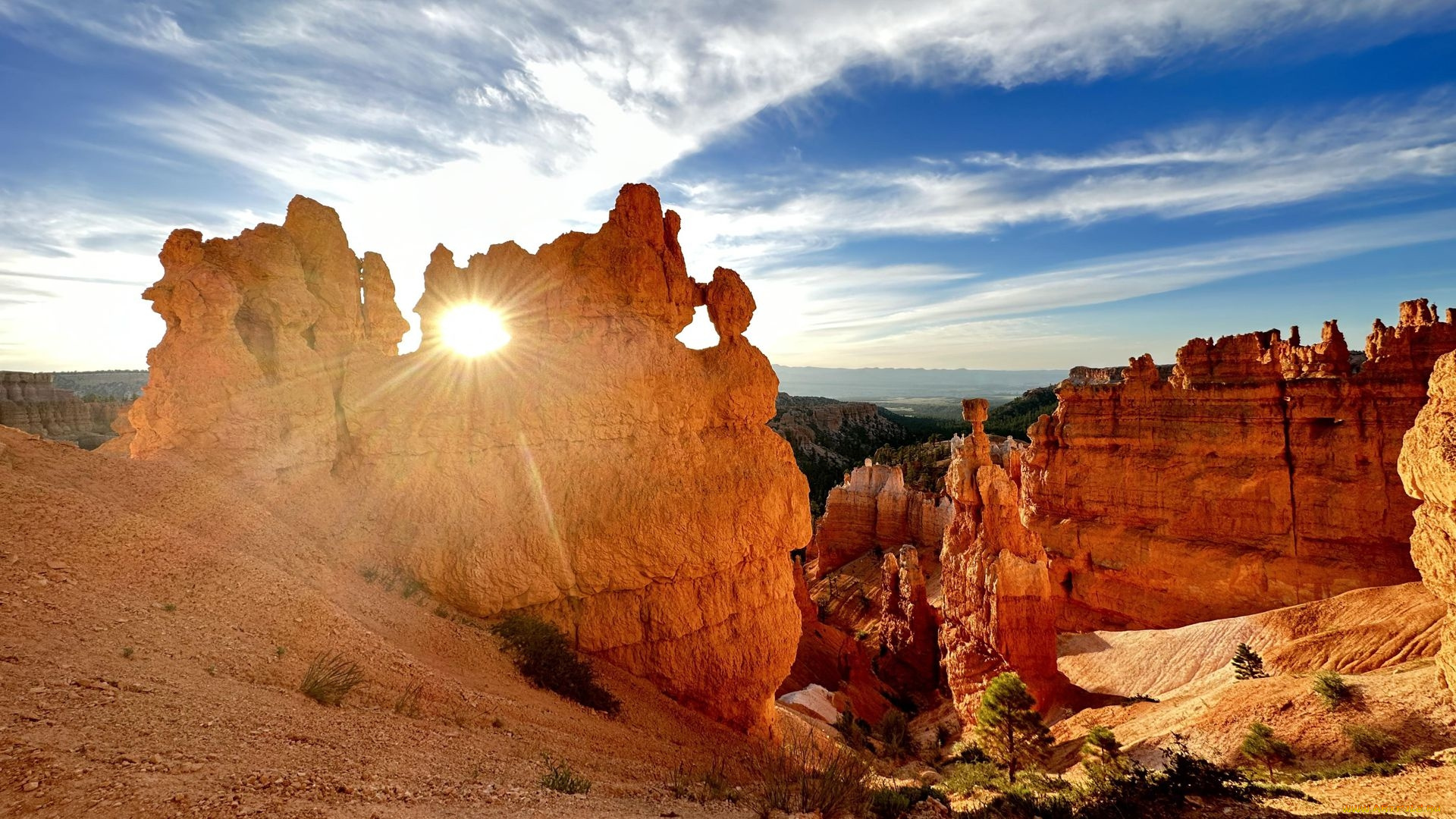 bryce, canyon, national, park, utah, природа, горы, bryce, canyon, national, park