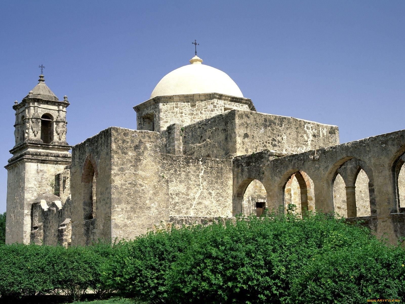 mission, san, jose, antonio, texas, города, католические, соборы, костелы, аббатства