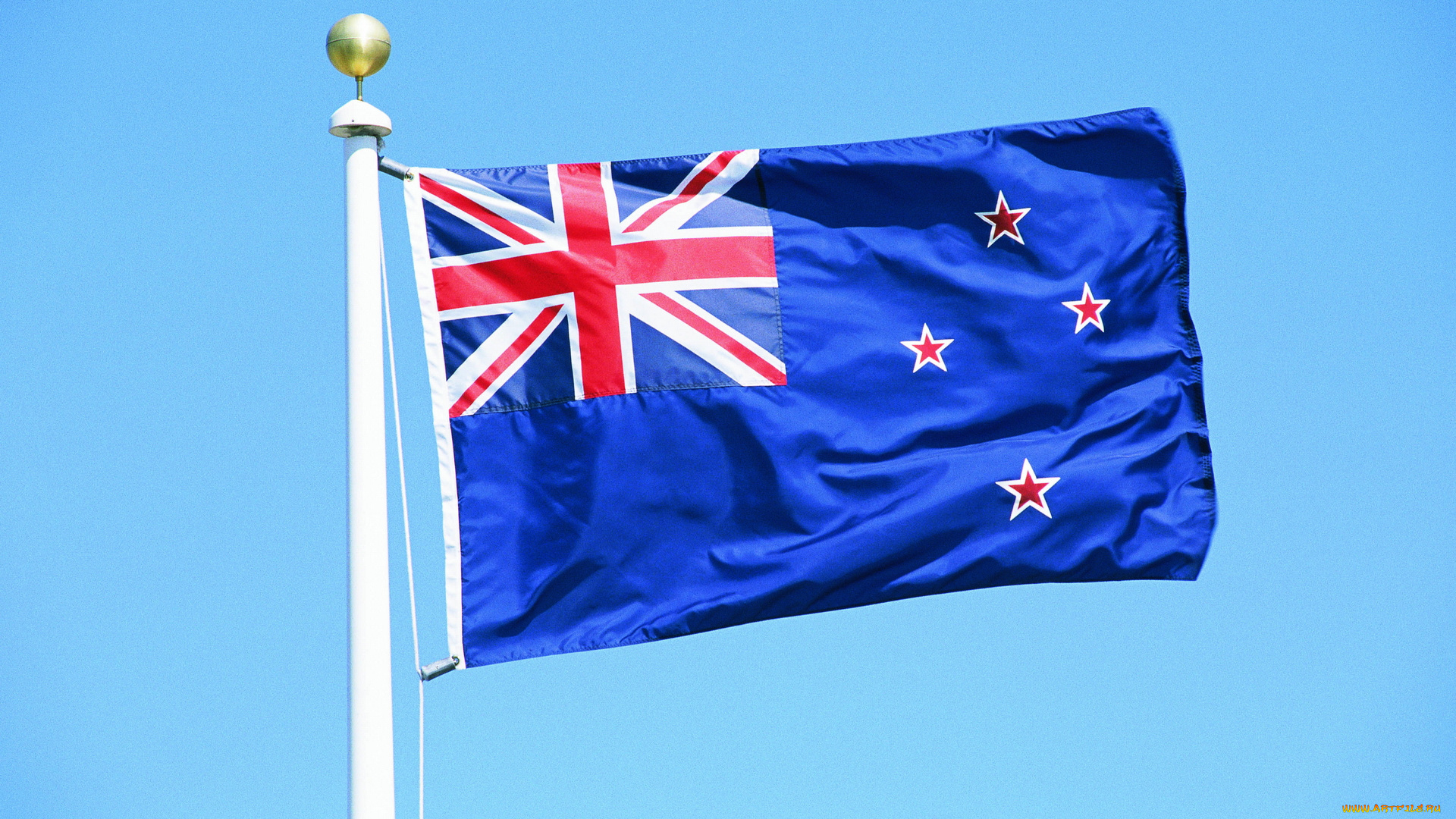 разное, флаги, гербы, флаг, новой, зеландии