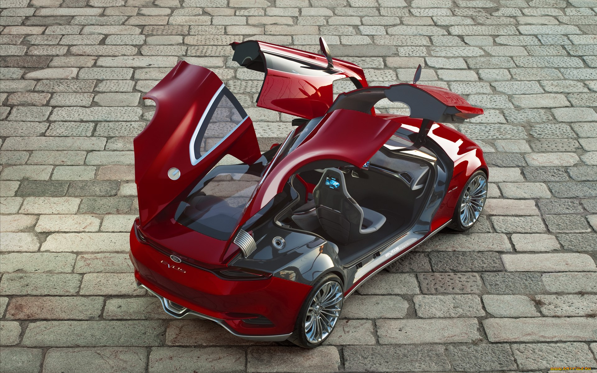 ford, evos, concept, 2012, автомобили