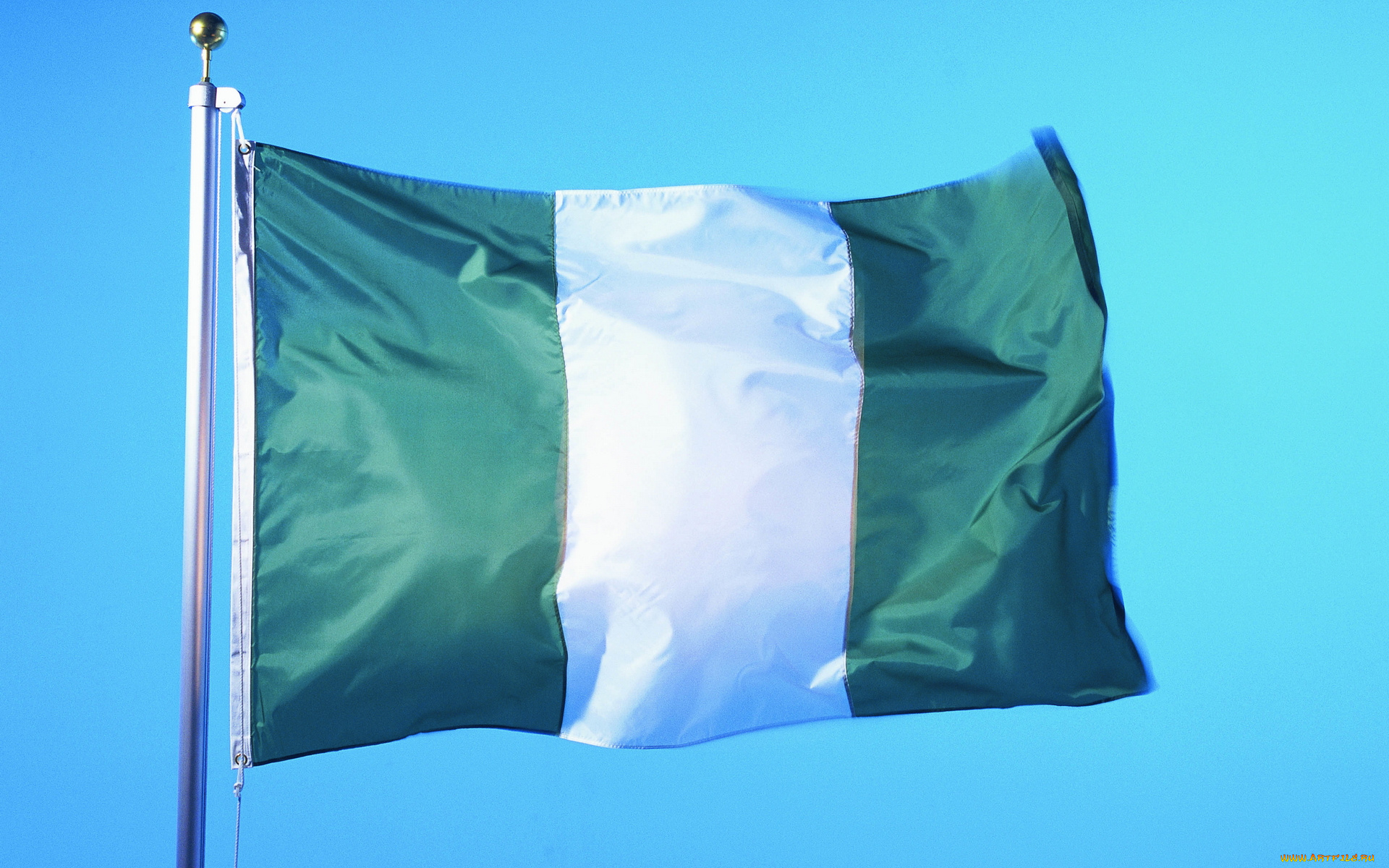 разное, флаги, гербы, флаг, нигерия