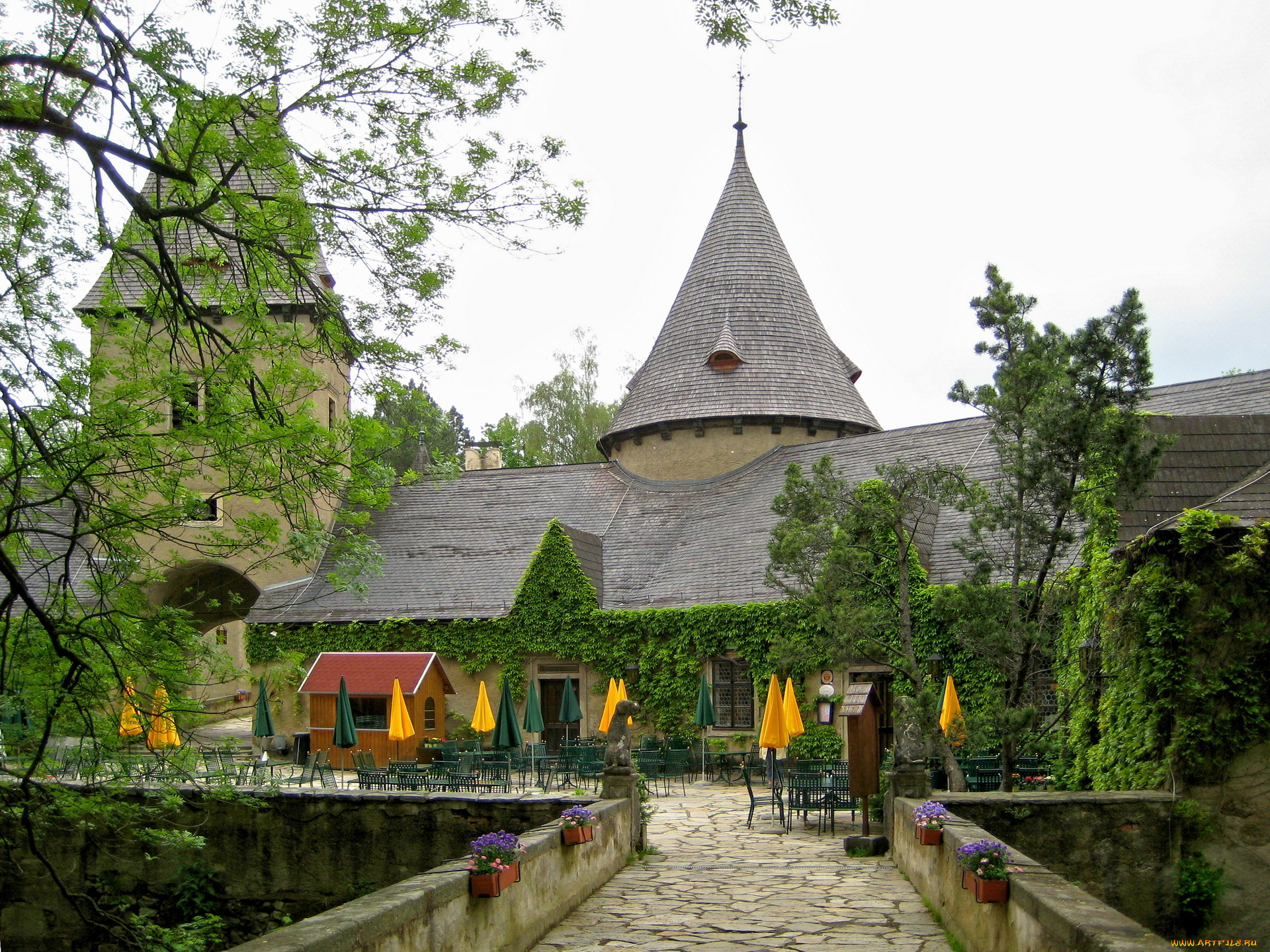 castle, ottenstein, austria, города, дворцы, замки, крепости, австрия, замок