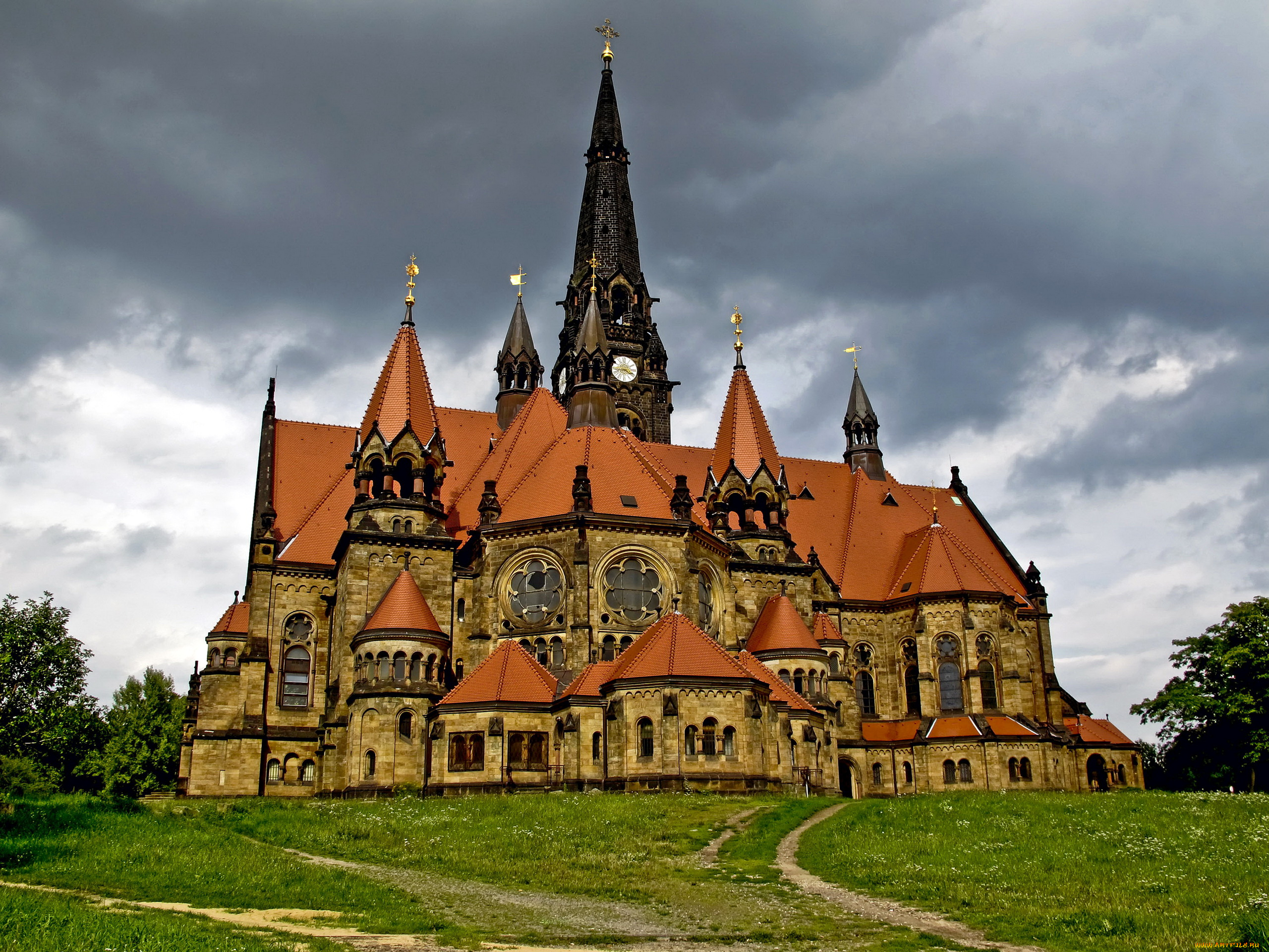 германия, дрезден, garnisonkirche, st, martin, города, храм