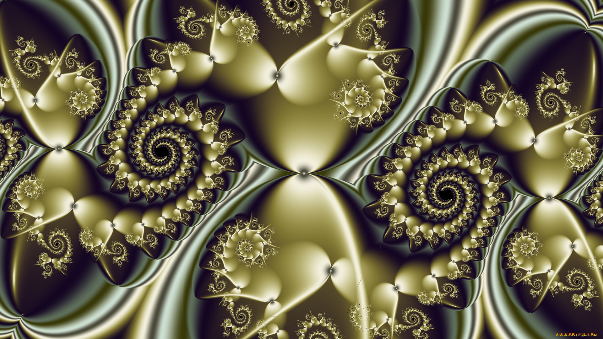 3д, графика, фракталы, , fractal, цвета, фон, узор