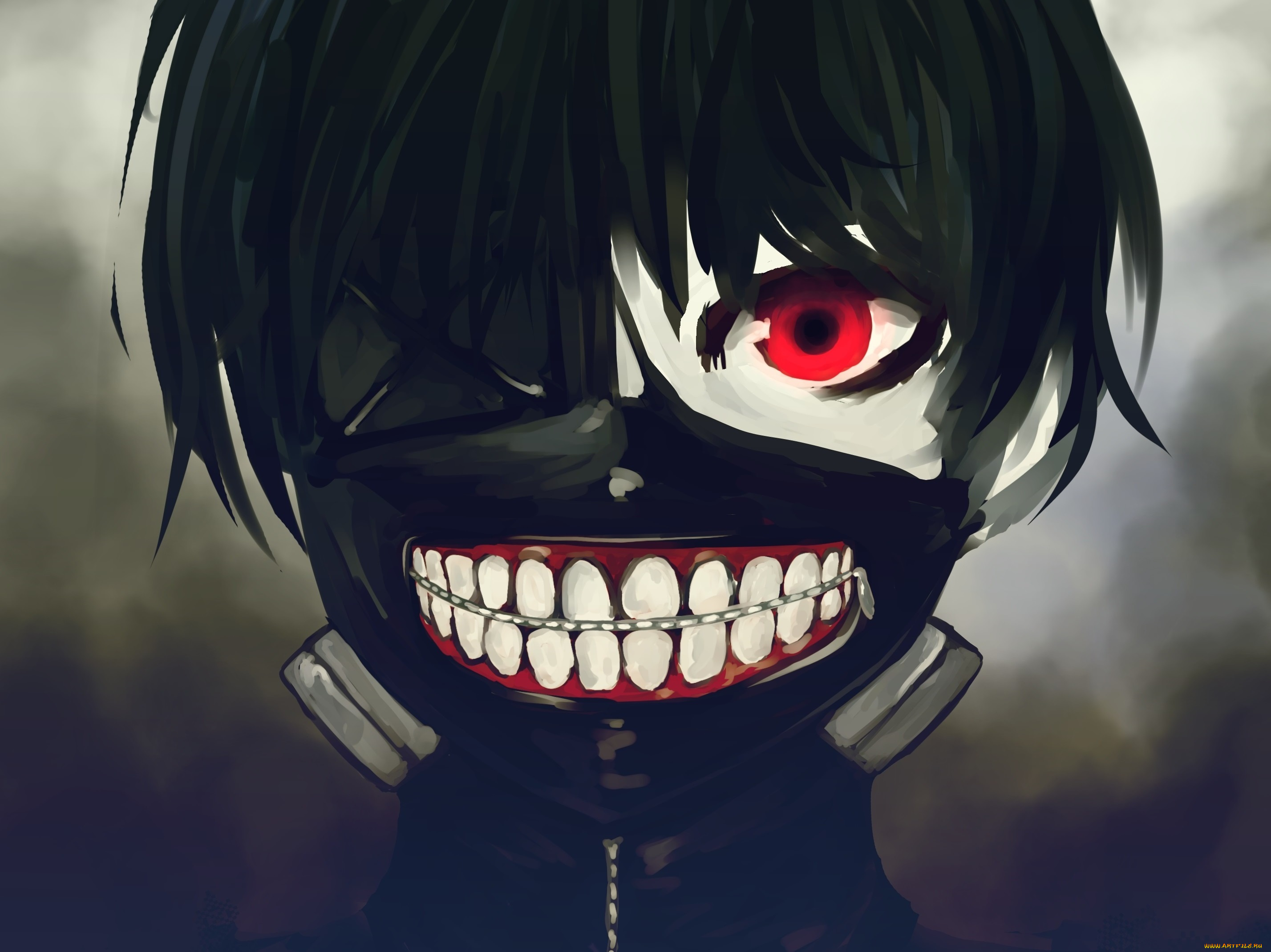 аниме, tokyo, ghoul, токийский, гуль, kaneki, ken