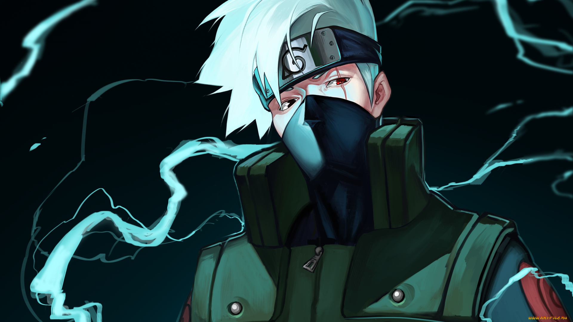 аниме, naruto, kakashi