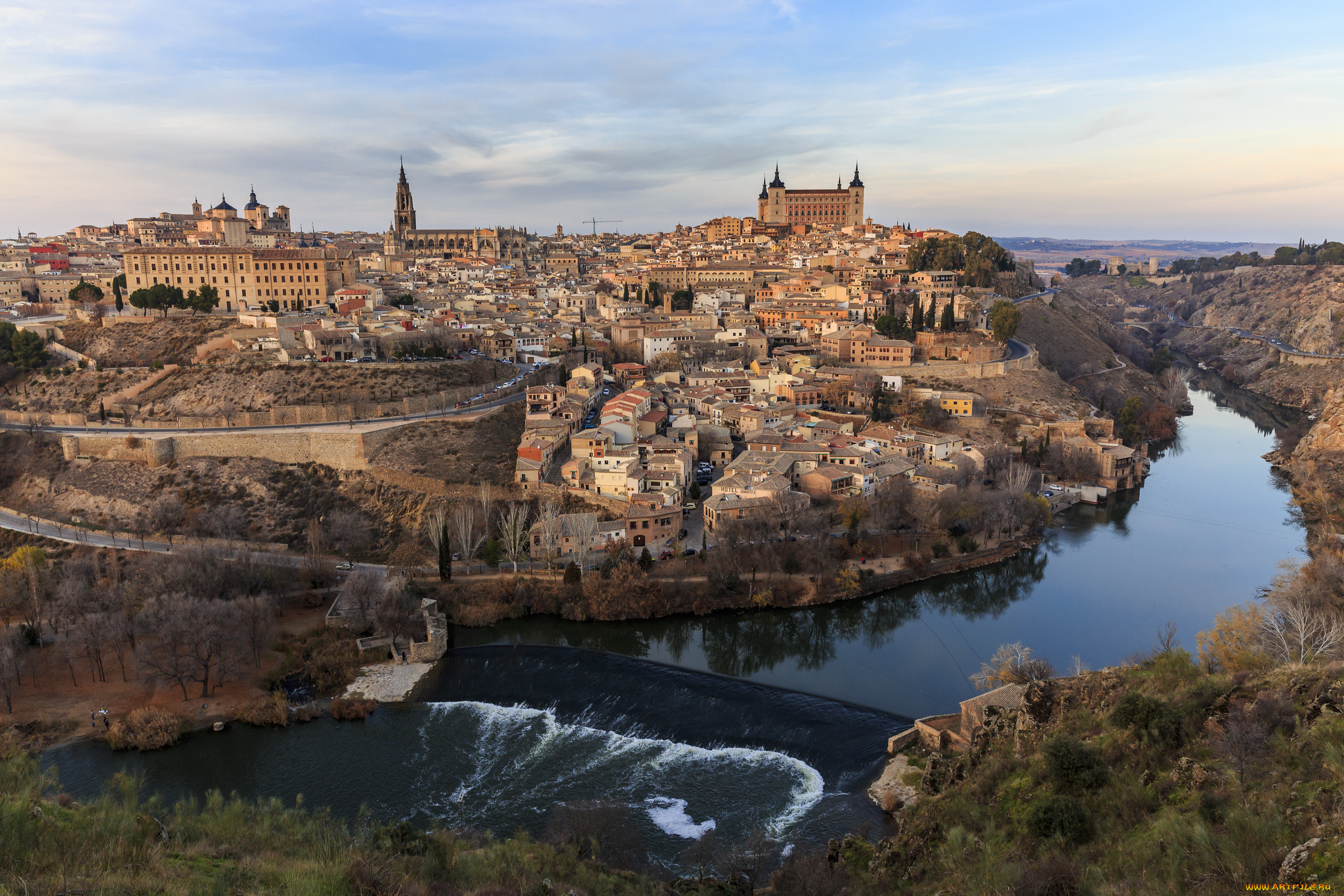 toledo, города, толедо, , испания, обзор