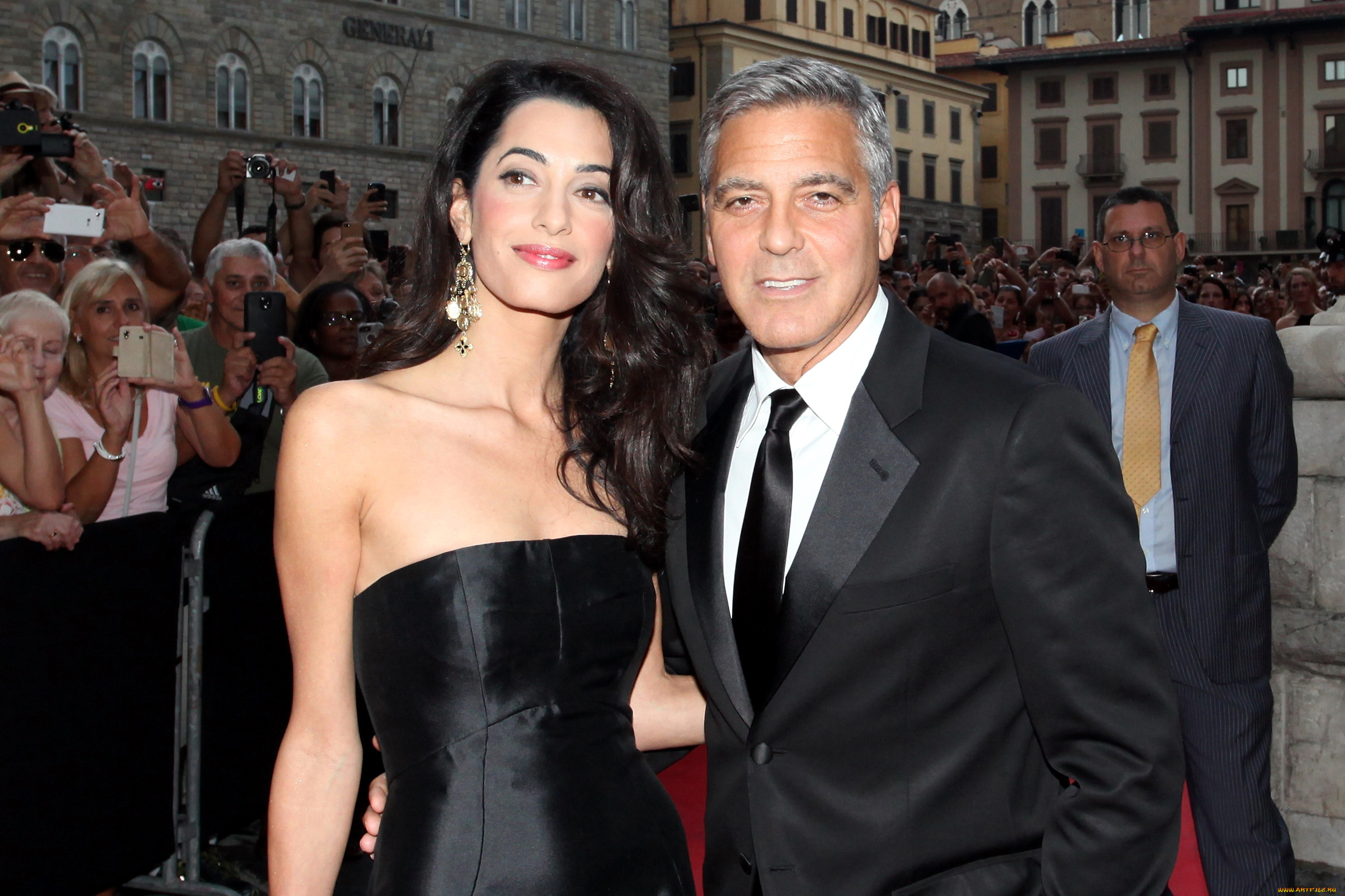 разное, знаменитости, george, clooney, amal, alamuddin