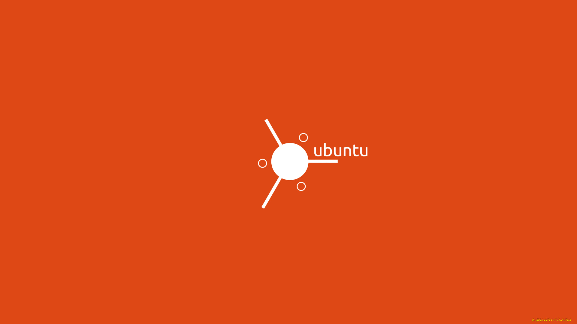 компьютеры, ubuntu, linux, логотип, фон