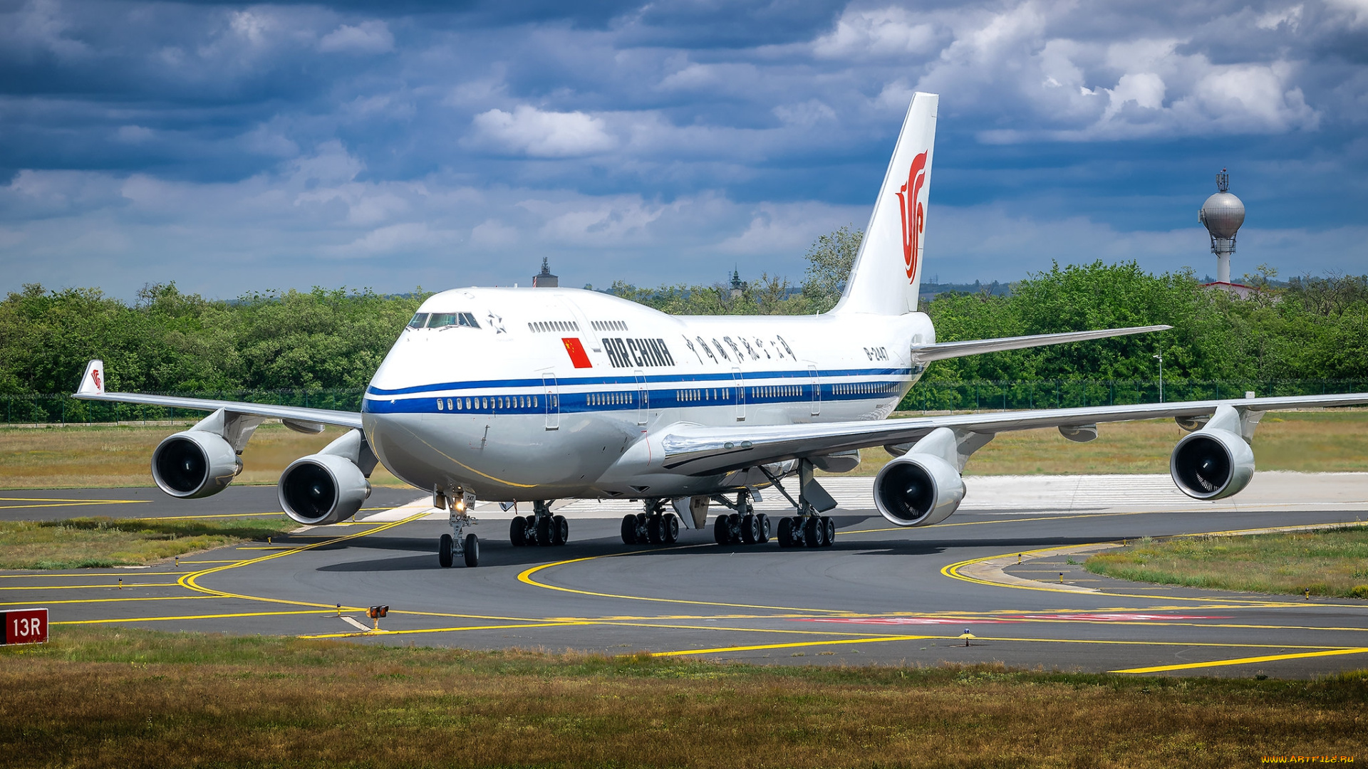 boeing, 747-4j6, авиация, пассажирские, самолёты, авиалайнер